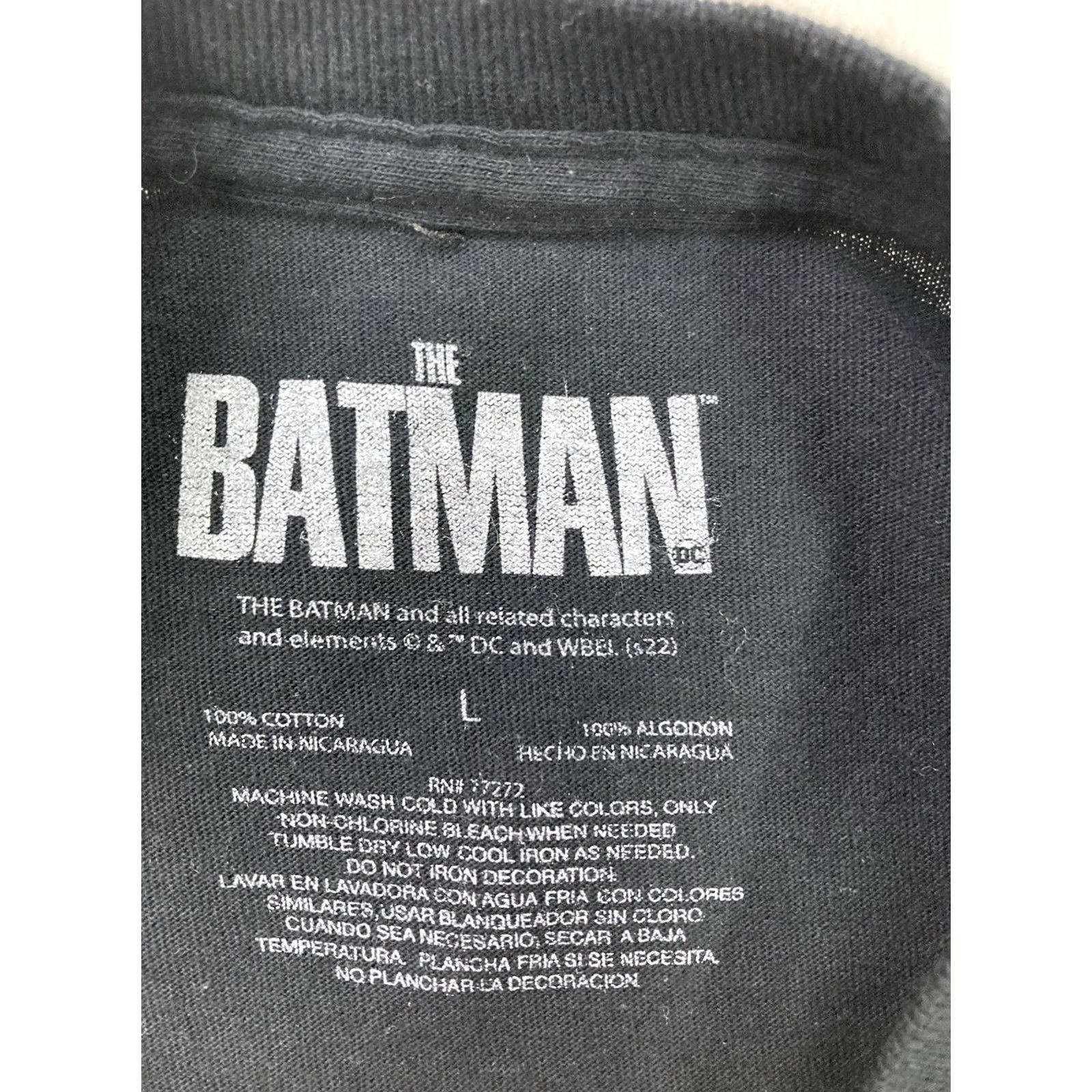 DC Comics VINTAGE Batman DC Comic Graphic T-shirt Men Large Black Logo Short Sleeve Size US L / EU 52-54 / 3 - 4 Thumbnail