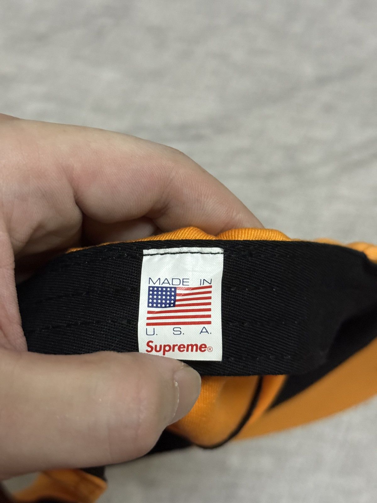 Supreme Supreme ss17 washed chino Twill camp cap hat Size ONE SIZE - 3 Thumbnail