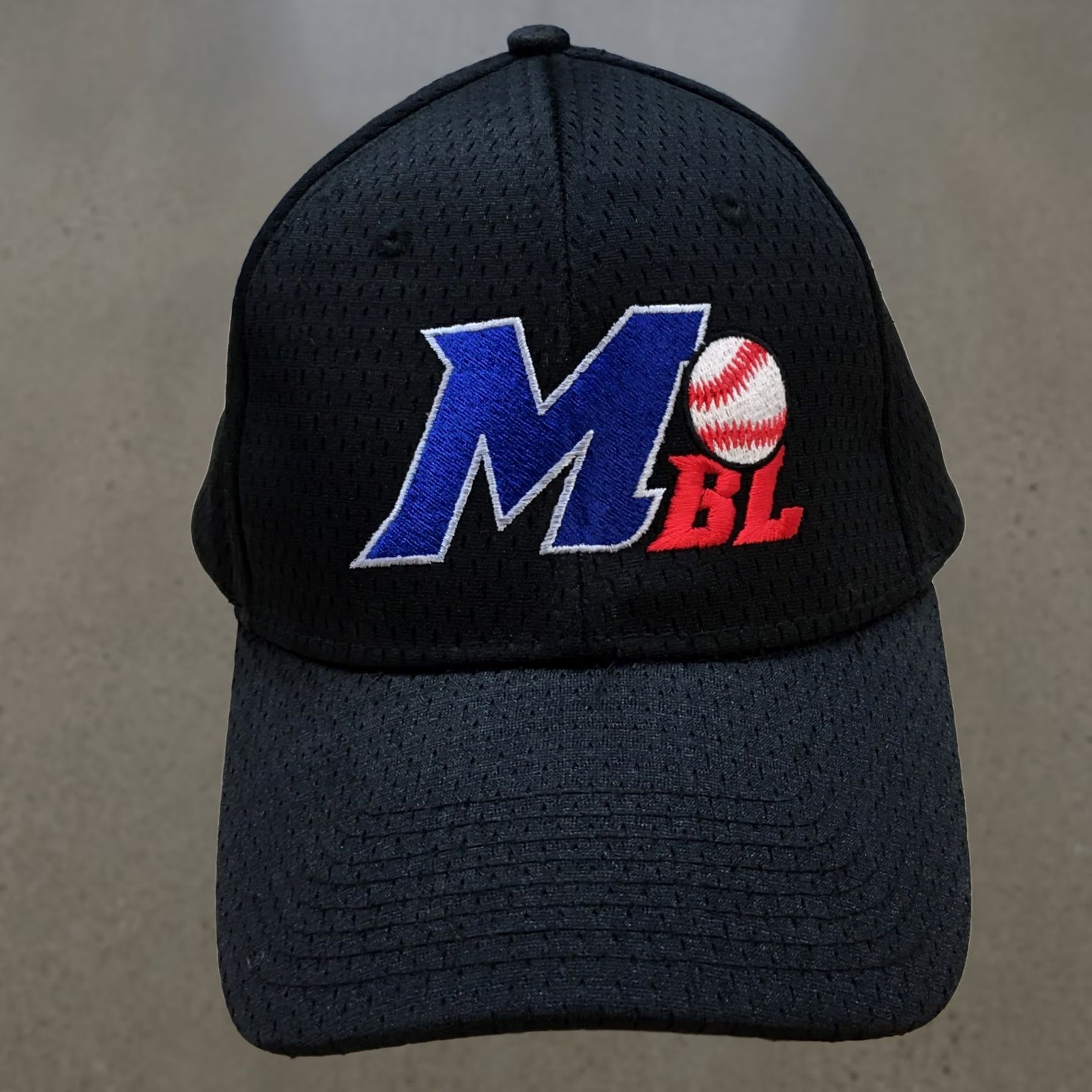Vintage MBL MLB Baseball Cap Hat - Mens Black OS Adjustable Pacific Headwear Size ONE SIZE - 1 Thumbnail