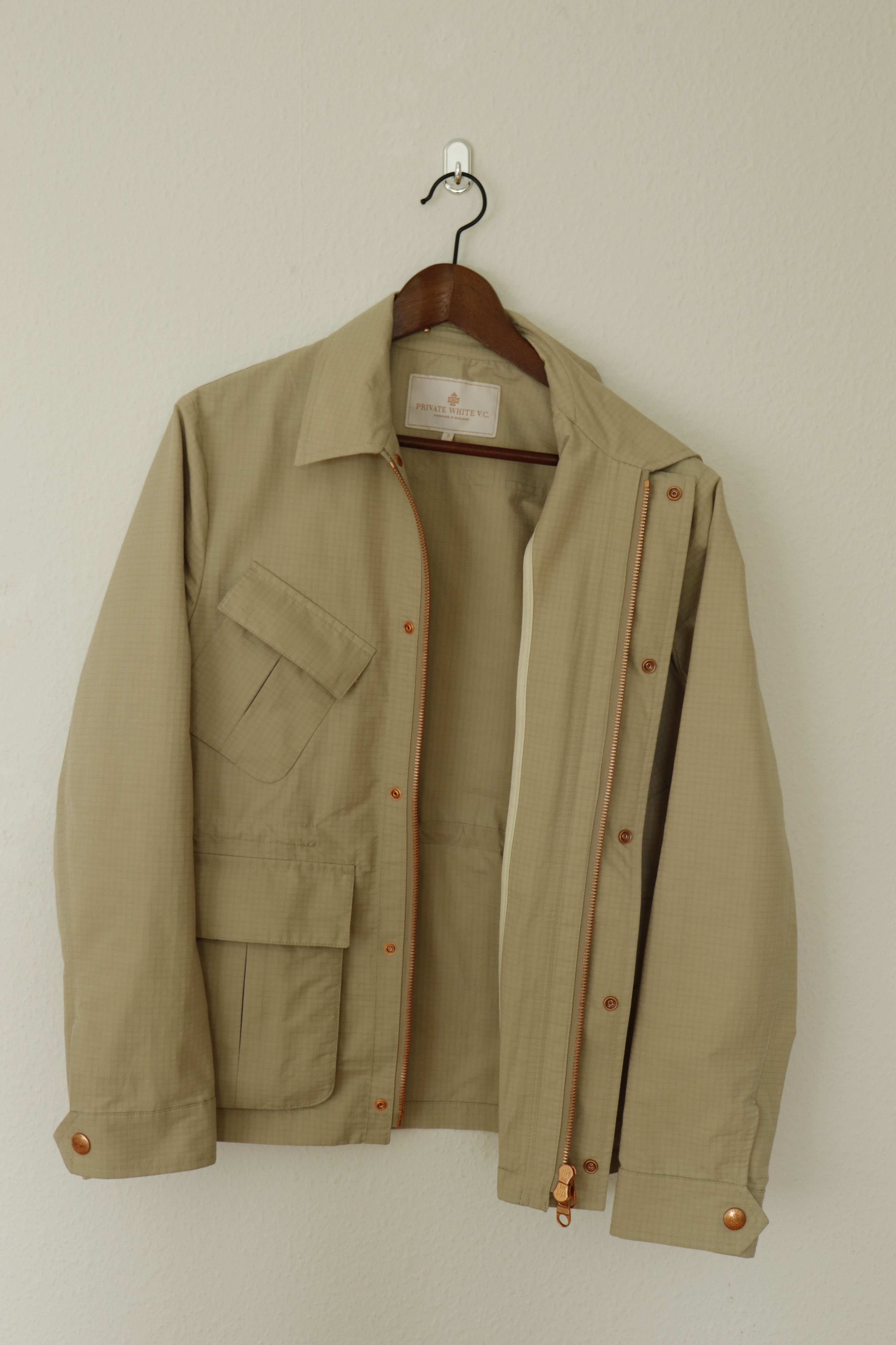 Private White V.C. Fitzrovia Ripstop Field Jacket Size US S / EU 44-46 / 1 - 9 Thumbnail