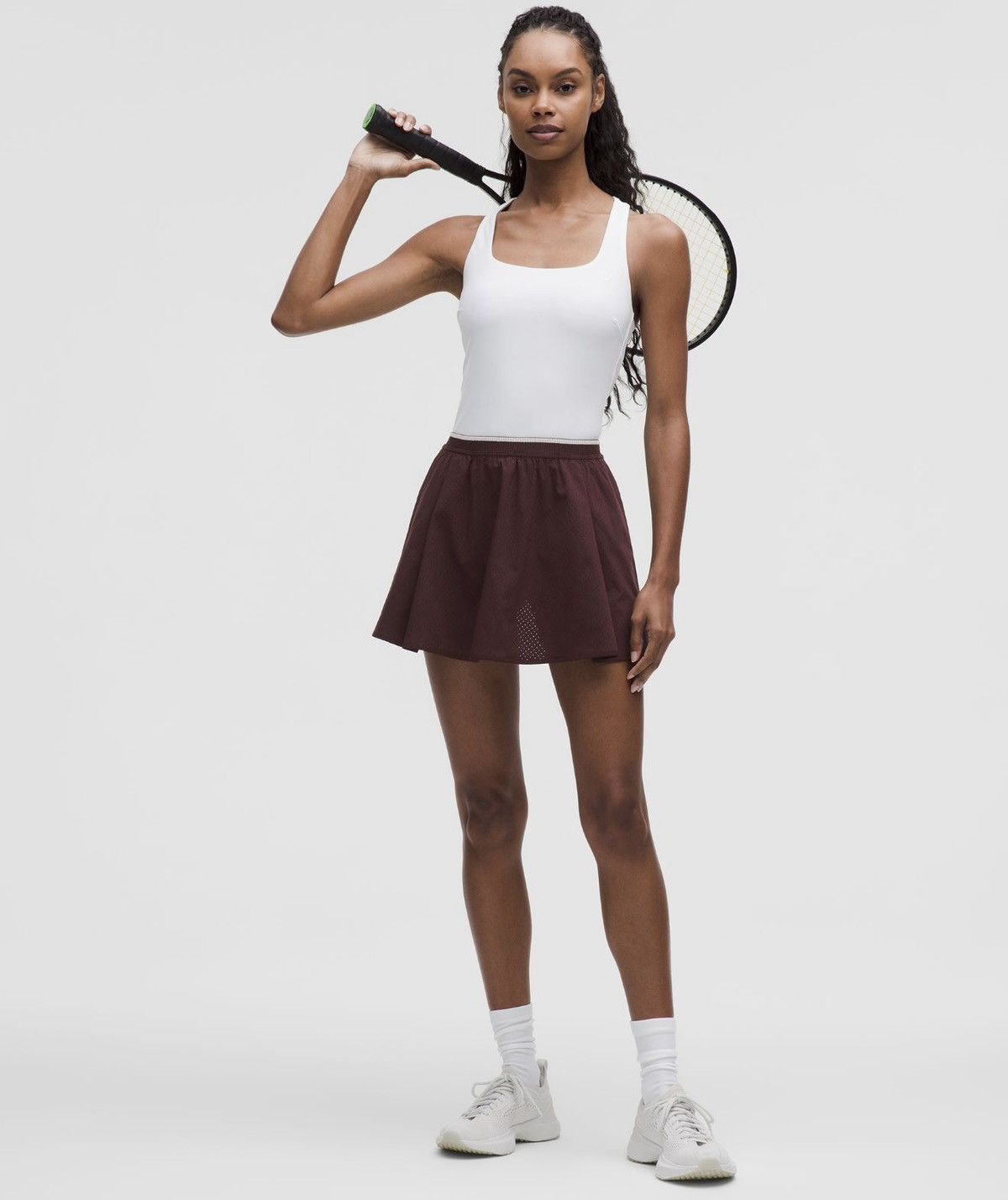 Lululemon lululemon athletica perforated narrow tennis skirt size 6 Size 28" / US 6 / IT 42 - 1 Thumbnail