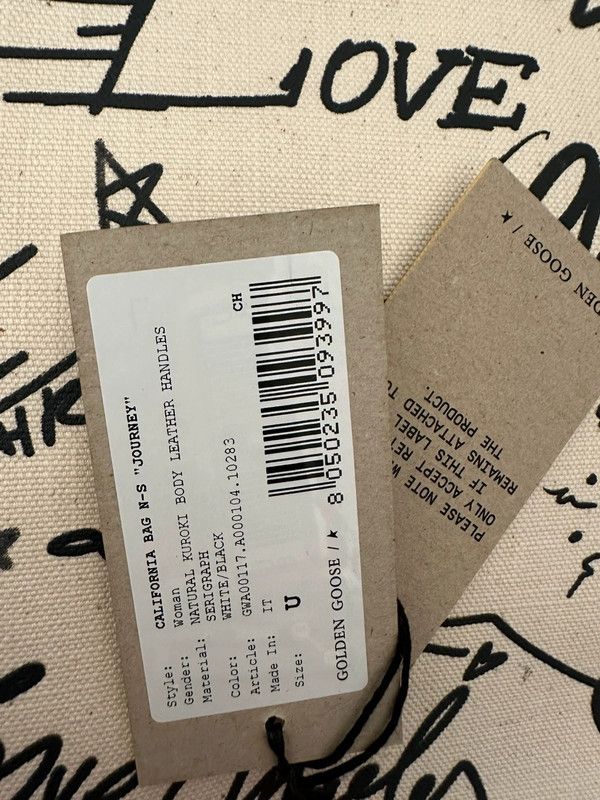 Golden Goose Tote Bag “California Journey” | Canvas with Graffiti Size ONE SIZE - 7 Thumbnail