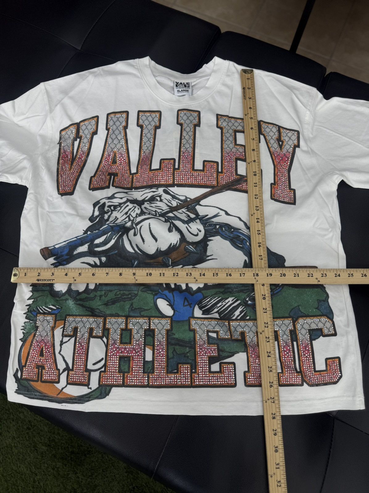 Vale Valley Stone BullDog Tee Shirt Shiny Size XL (NEW) Size US XL / EU 56 / 4 - 4 Thumbnail