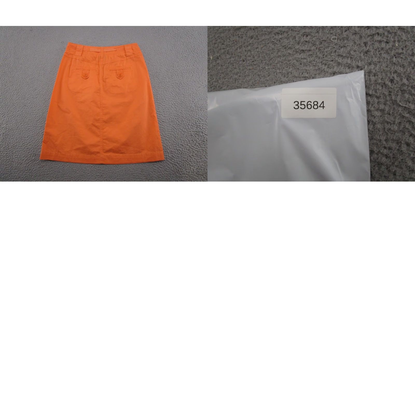 Talbots Talbots A-Line Skirt Orange Midi Womens Size 2 Outdoors Cotton Casual Fall Spring Summer Winter Streetwear Size 26" / US 2 / IT 38 - 8 Thumbnail