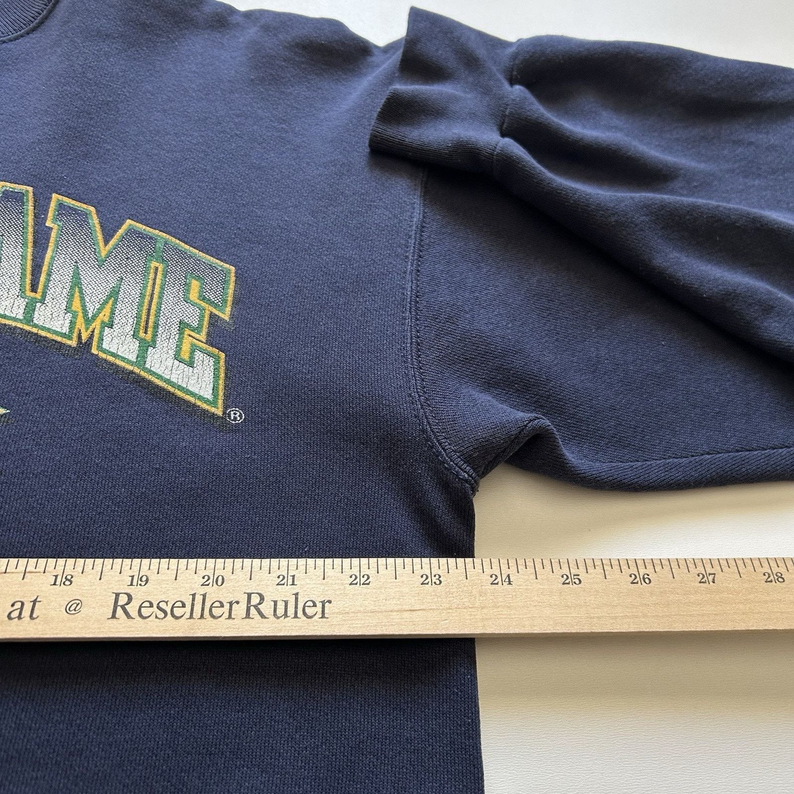 NCAA Vintage 90s Notre Dame Fighting Irish NCAA Crewneck Large Size US L / EU 52-54 / 3 - 4 Thumbnail