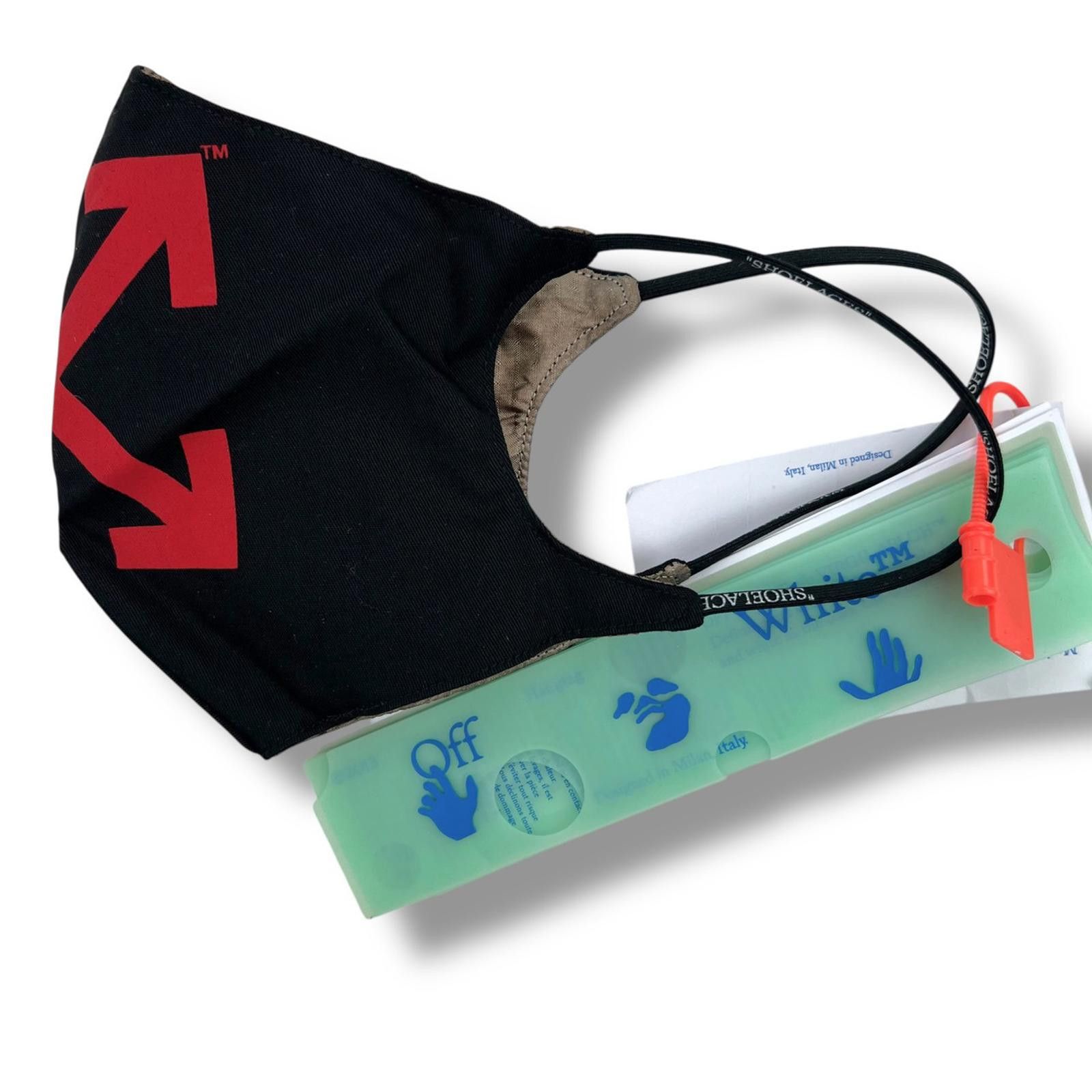Off-White Off-White Arrows Mask Black Red Size ONE SIZE - 3 Thumbnail