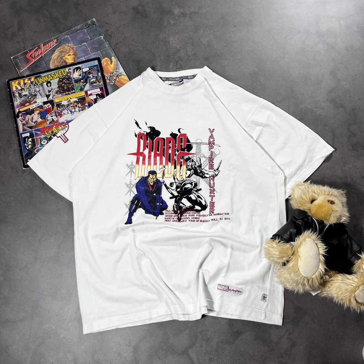 Cartoon Network Vintage 00s Marvel Vampire Hunter Johnny Blaze Comics Tee Size US XL / EU 56 / 4 - 1 Thumbnail