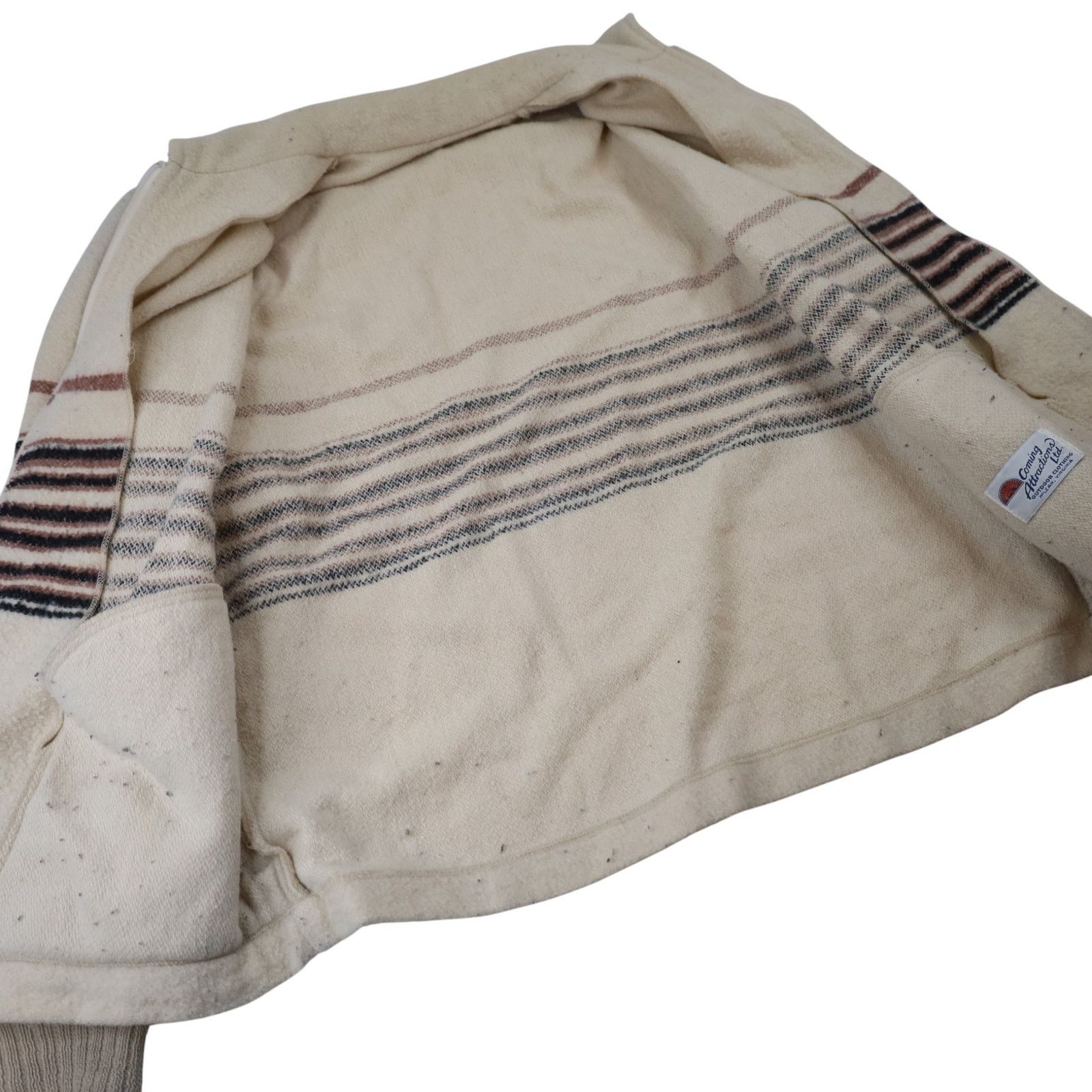 Vintage True Vintage Coming Attractions Striped Light Jacket Size US M / EU 48-50 / 2 - 6 Thumbnail
