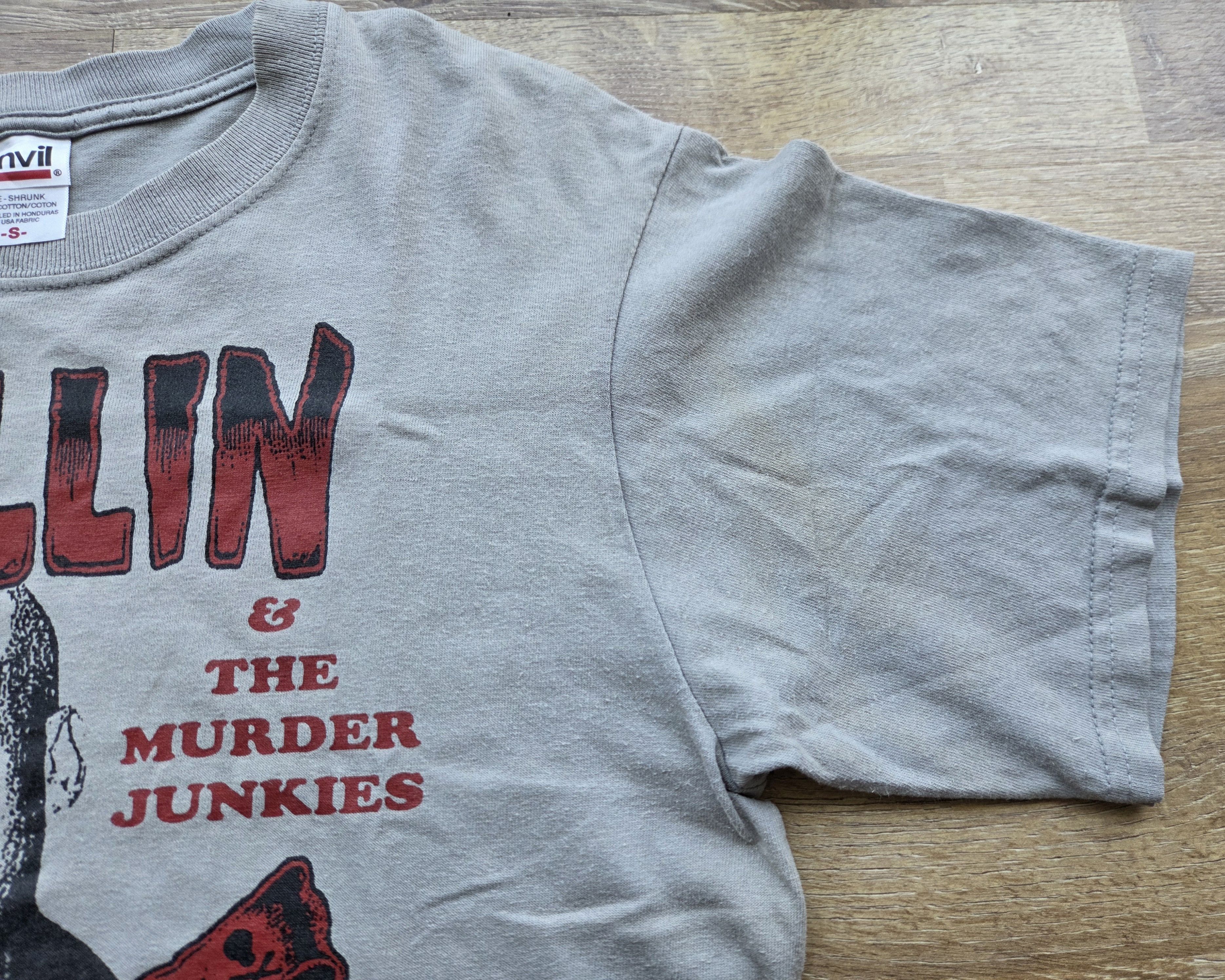 Band Tees Vintage y2k GG ALLIN The Murder Junkies Punk Rock Shirt Band Size US S / EU 44-46 / 1 - 5 Thumbnail