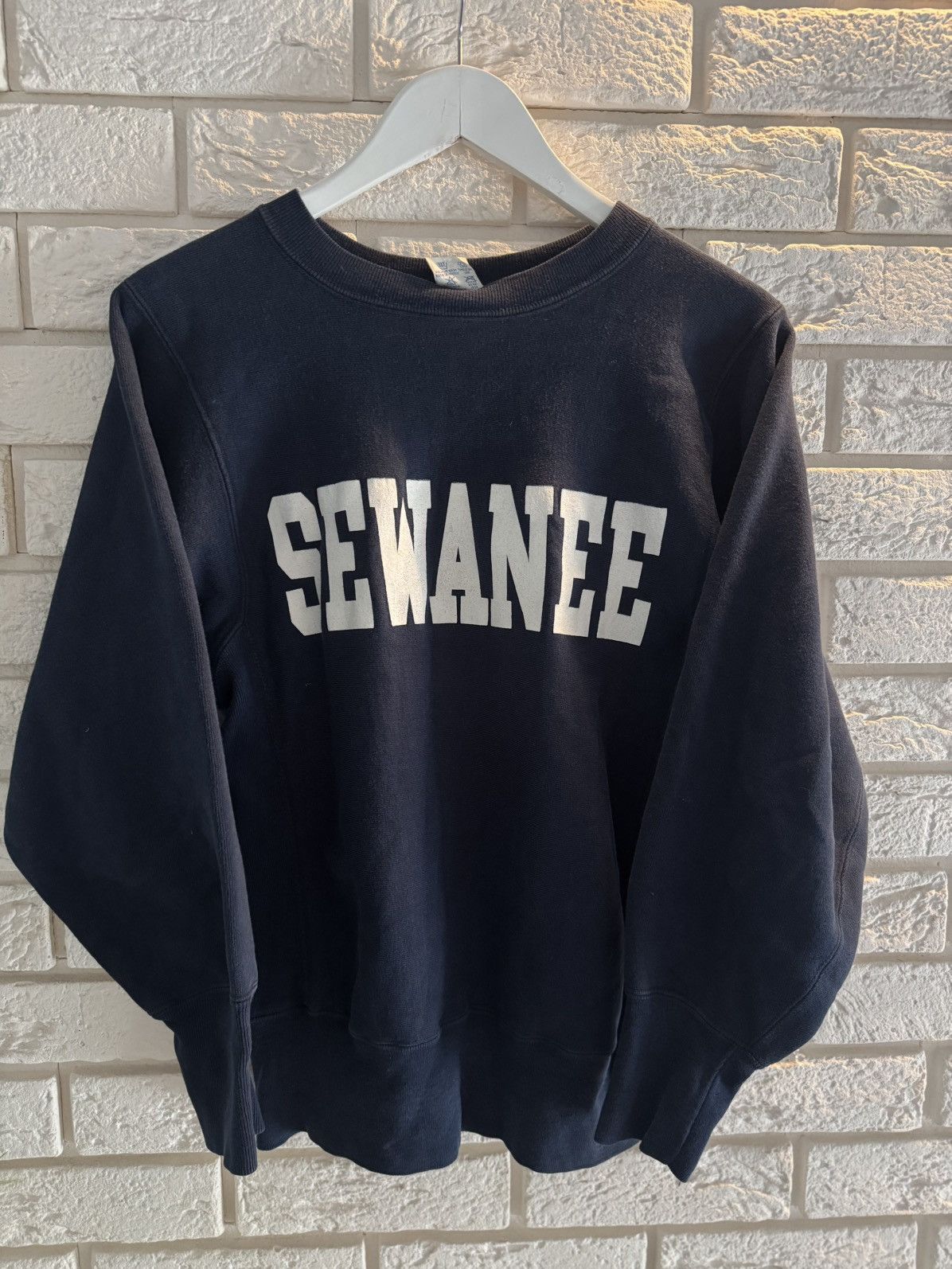 Champion 90s Reverse Weave Sewanee College University Sweatshirt Size US S / EU 44-46 / 1 - 6 Thumbnail
