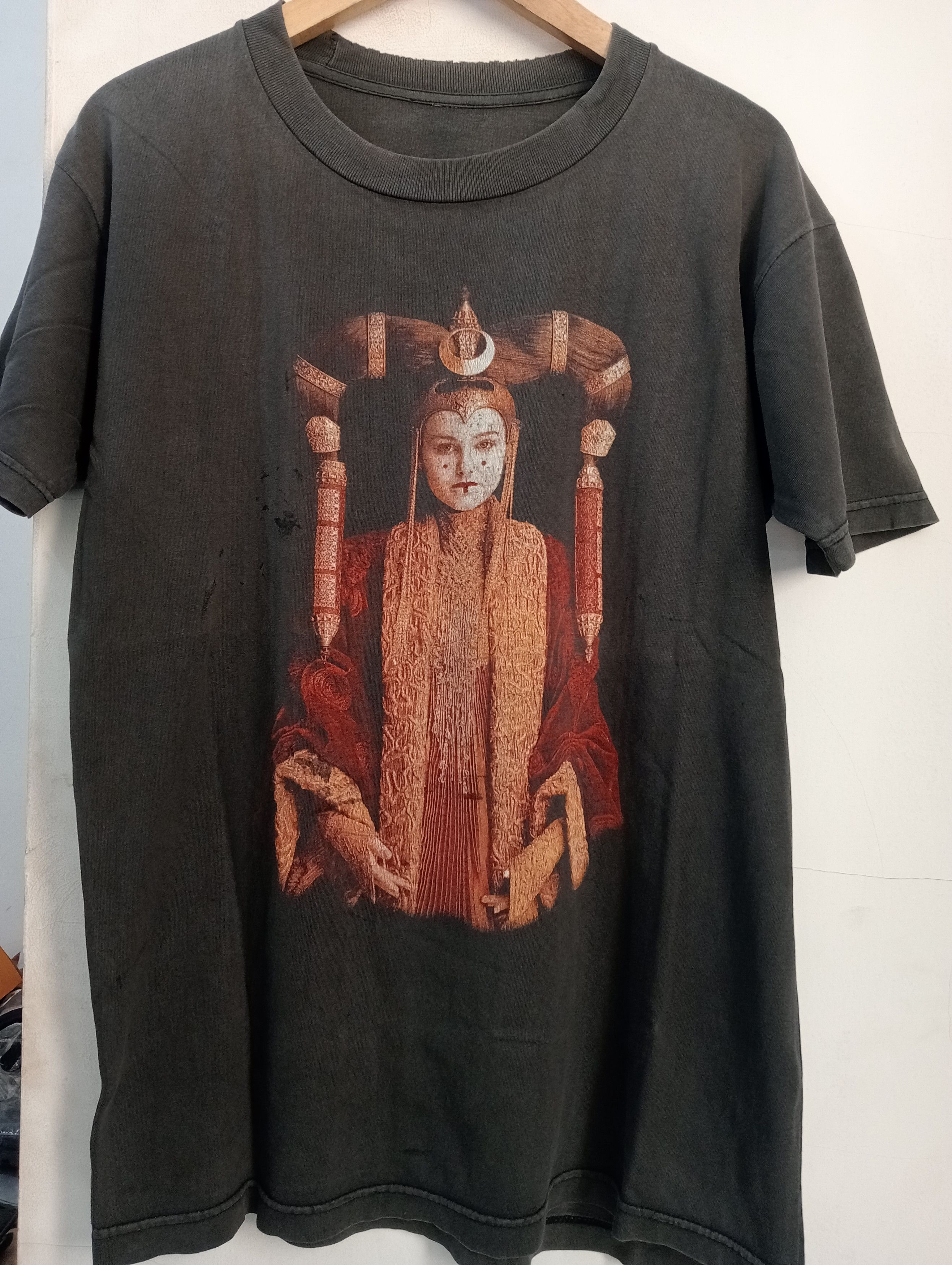 vintage queen amidala star wars distressed