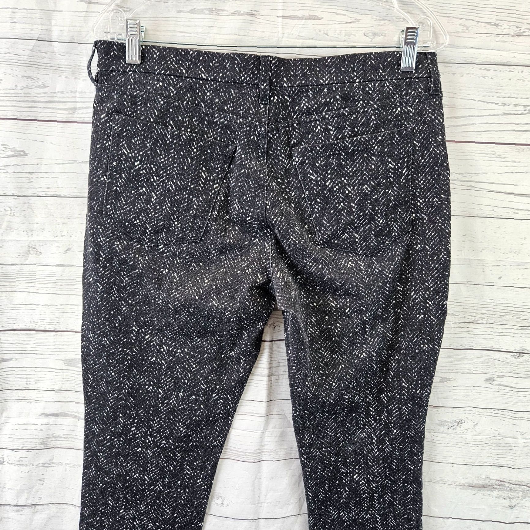 Banana Republic Banana Republic Sloan Pants Womens Sz 10 Black Skinny Flat Front Ankle Budget? Size 32" / US 10 / IT 46 - 4 Thumbnail