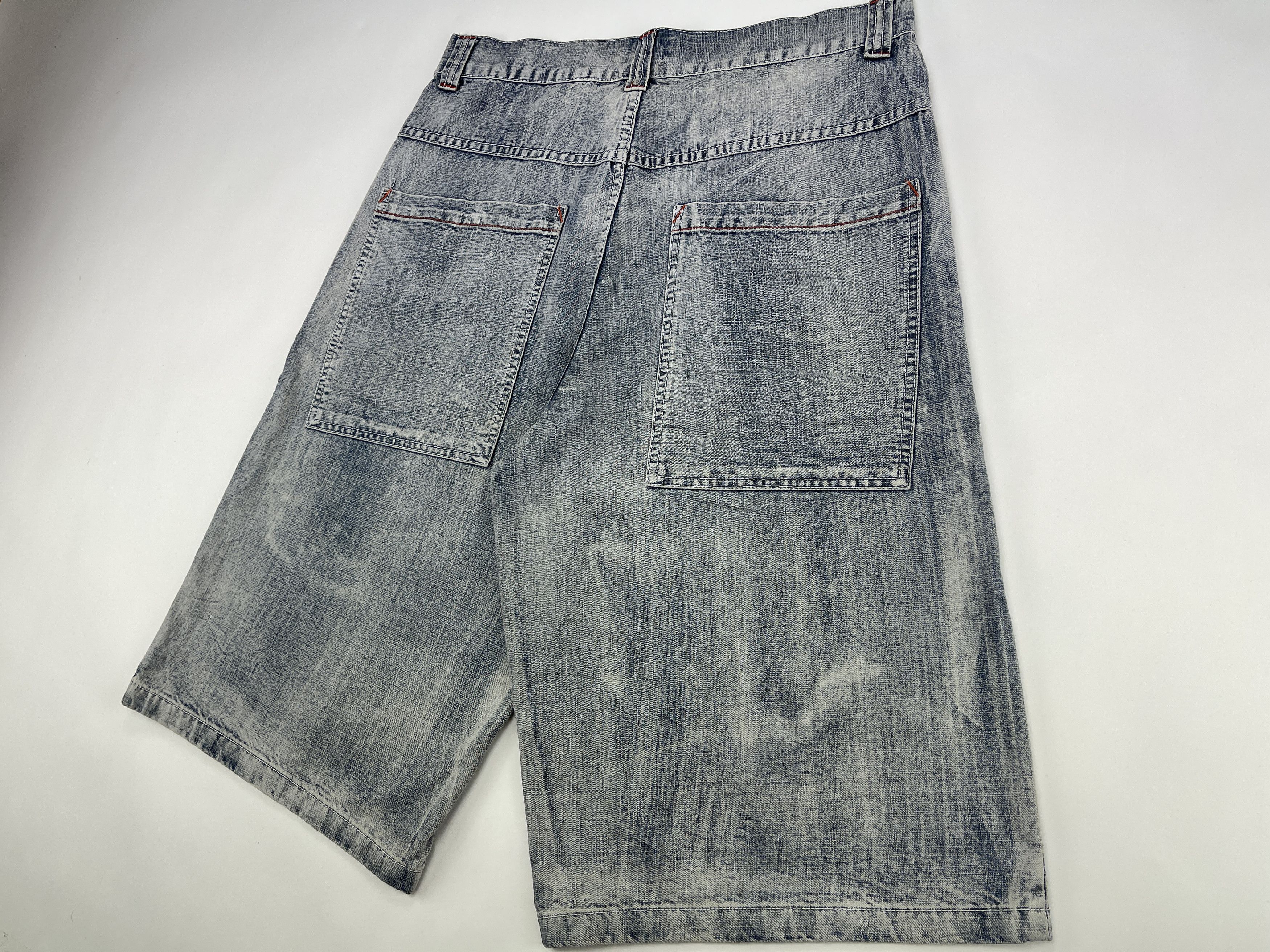 Other Gangstar jeans shorts, vintage baggy denim, 90s hip hop W 34 Size US 34 / EU 50 - 6 Thumbnail