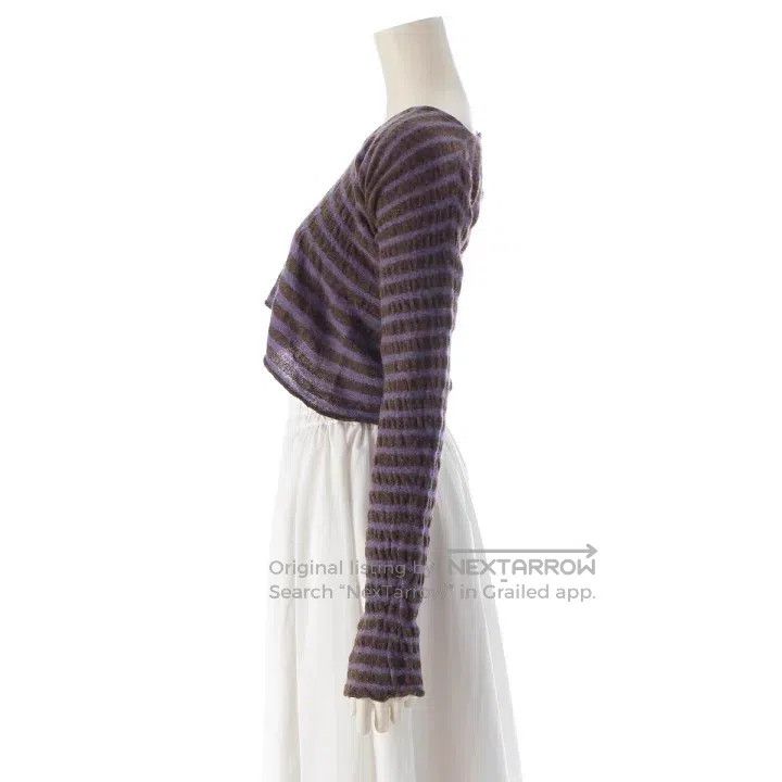 Comme des Garcons Comme Des Garcons Medium size Striped textured bouclé knit Size XS / US 0-2 / IT 36-38 - 2 Thumbnail