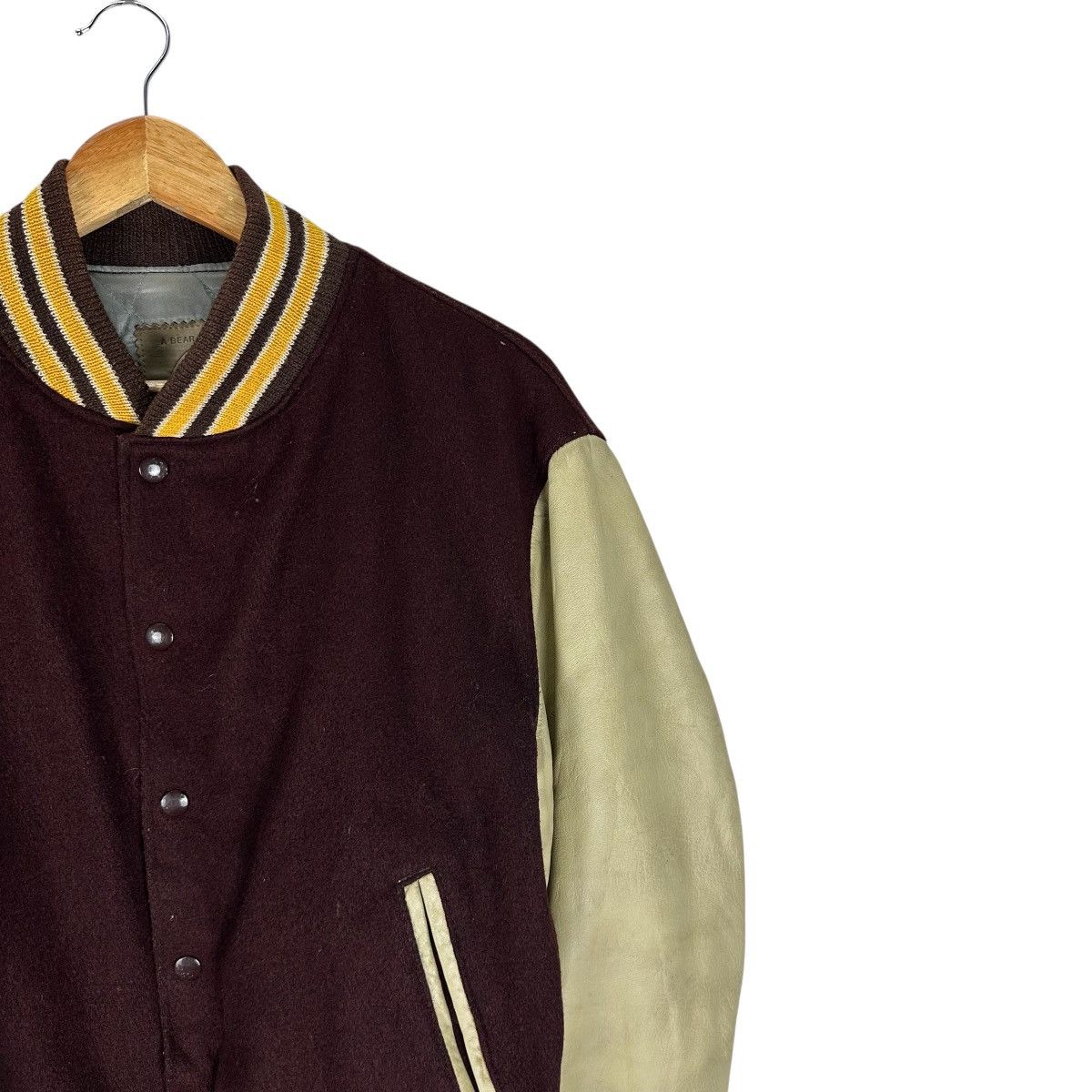 Golden Bear GOLDEN BEAR WOOL LEATHER VARSITY JACKET Size US M / EU 48-50 / 2 - 3 Thumbnail
