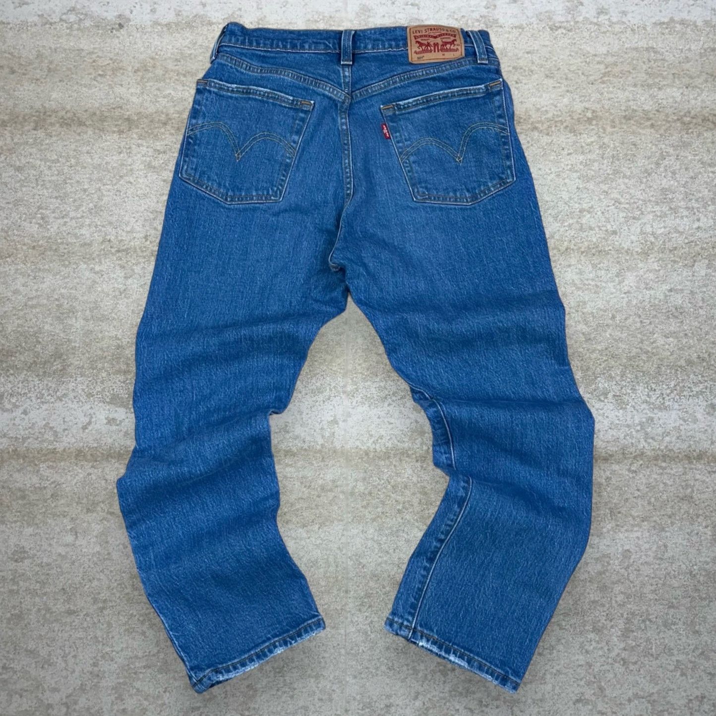 Levi's Vintage Y2K Levis 501 Jeans 27x26 Regular Straight Leg Fit Size 27" / US 4 / IT 40 - 1 Thumbnail
