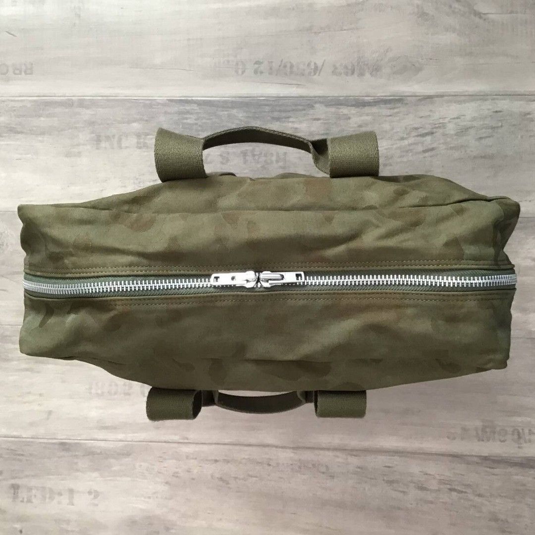 Bape × Nigo 🔥Vintage🔥 BAPE Jacquard camo helmet bag a bathing ape NIGO Size ONE SIZE - 3 Thumbnail