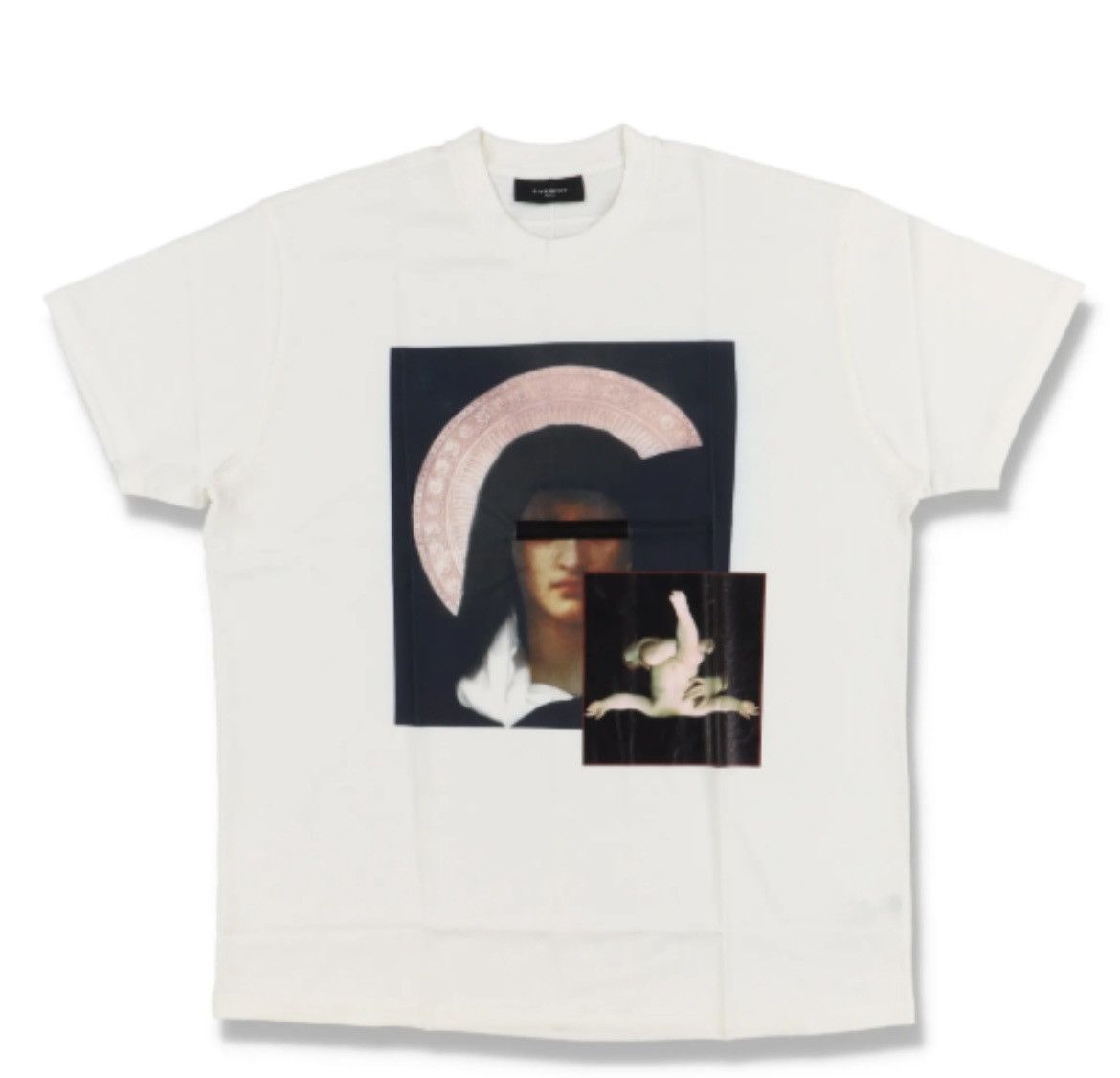 Givenchy White Givenchy Madonna & Child T Shirt - M w/COA Size US M / EU 48-50 / 2 - 1 Thumbnail
