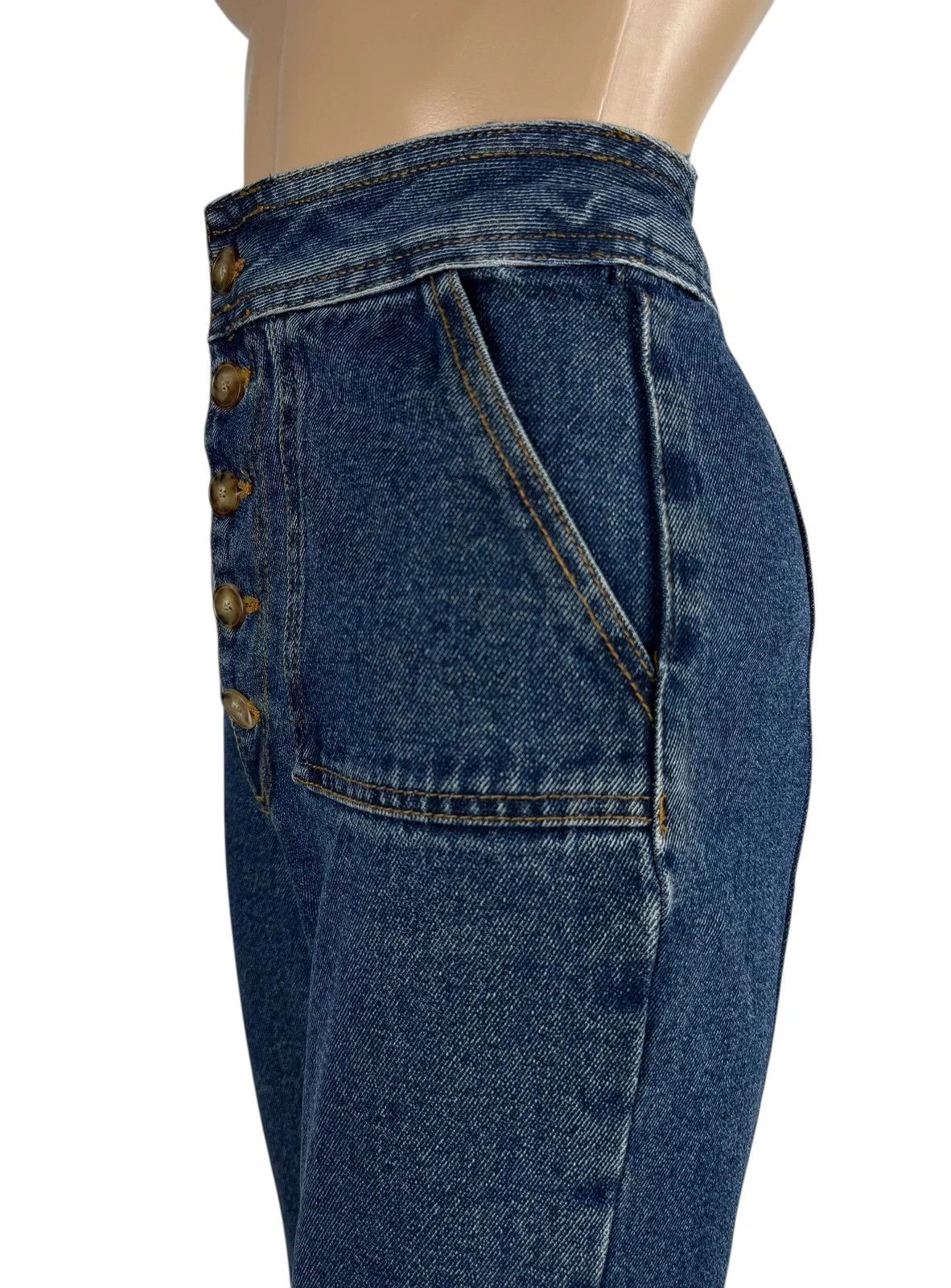 Sezane Sezane Tommy Trousers Denim Flare size 34 Size 25" / US 0 / IT 36 - 5 Thumbnail