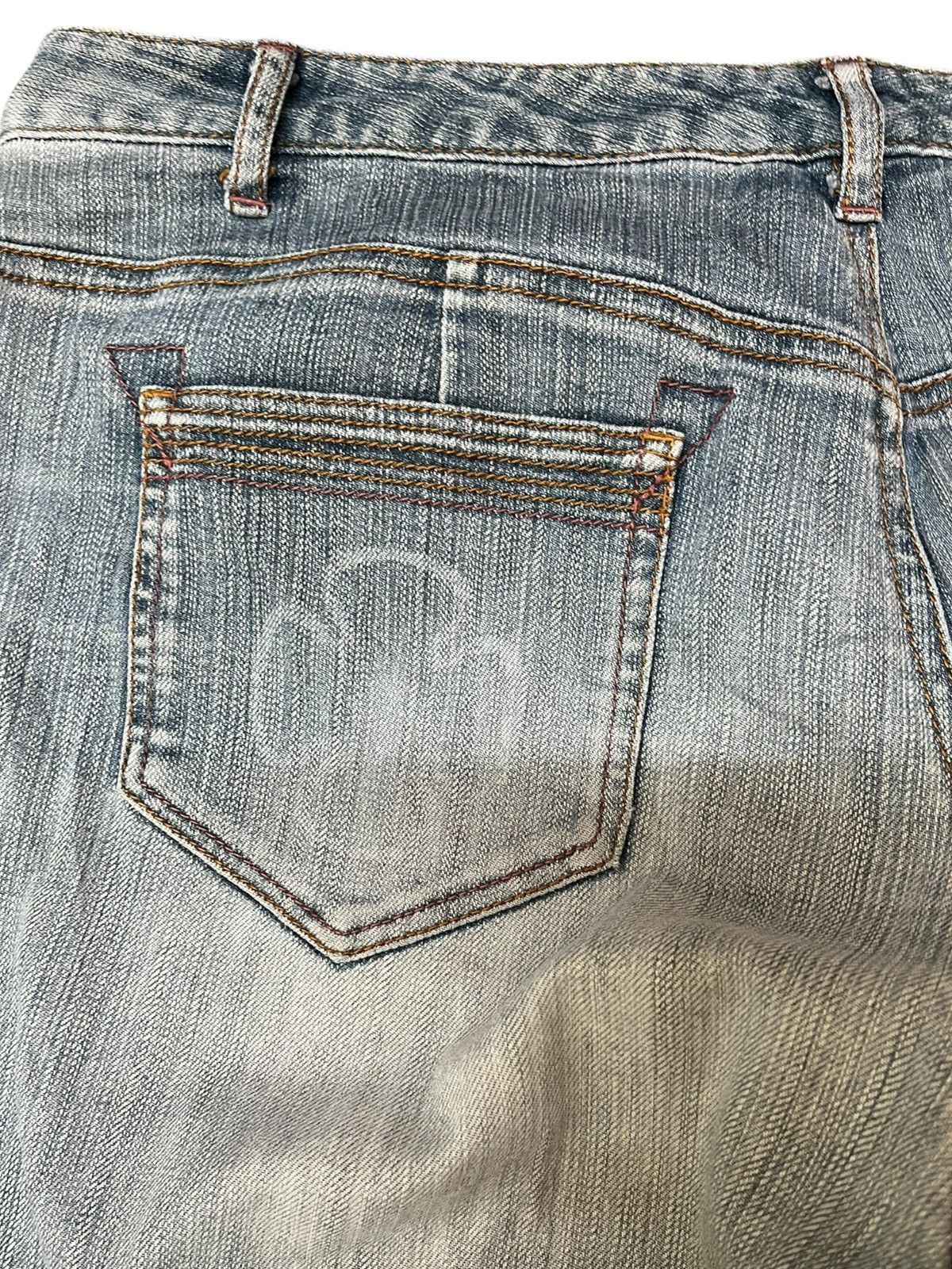 Japanese Brand Vintage Simple Life Baggy Faded Denim Size US 35 - 8 Thumbnail