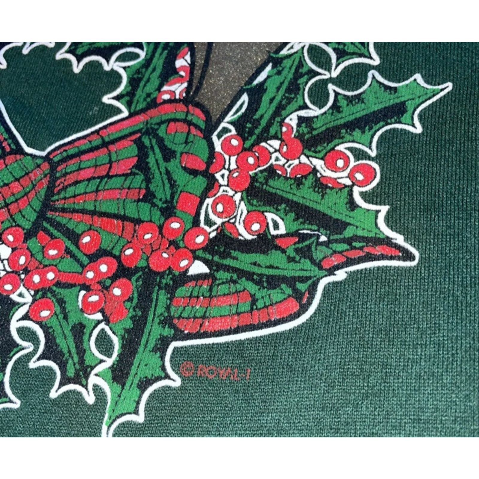 Jerzees Jerzees Pullover Sweater Womens Large Christmas Tassel Horn Size US L / EU 52-54 / 3 - 7 Thumbnail