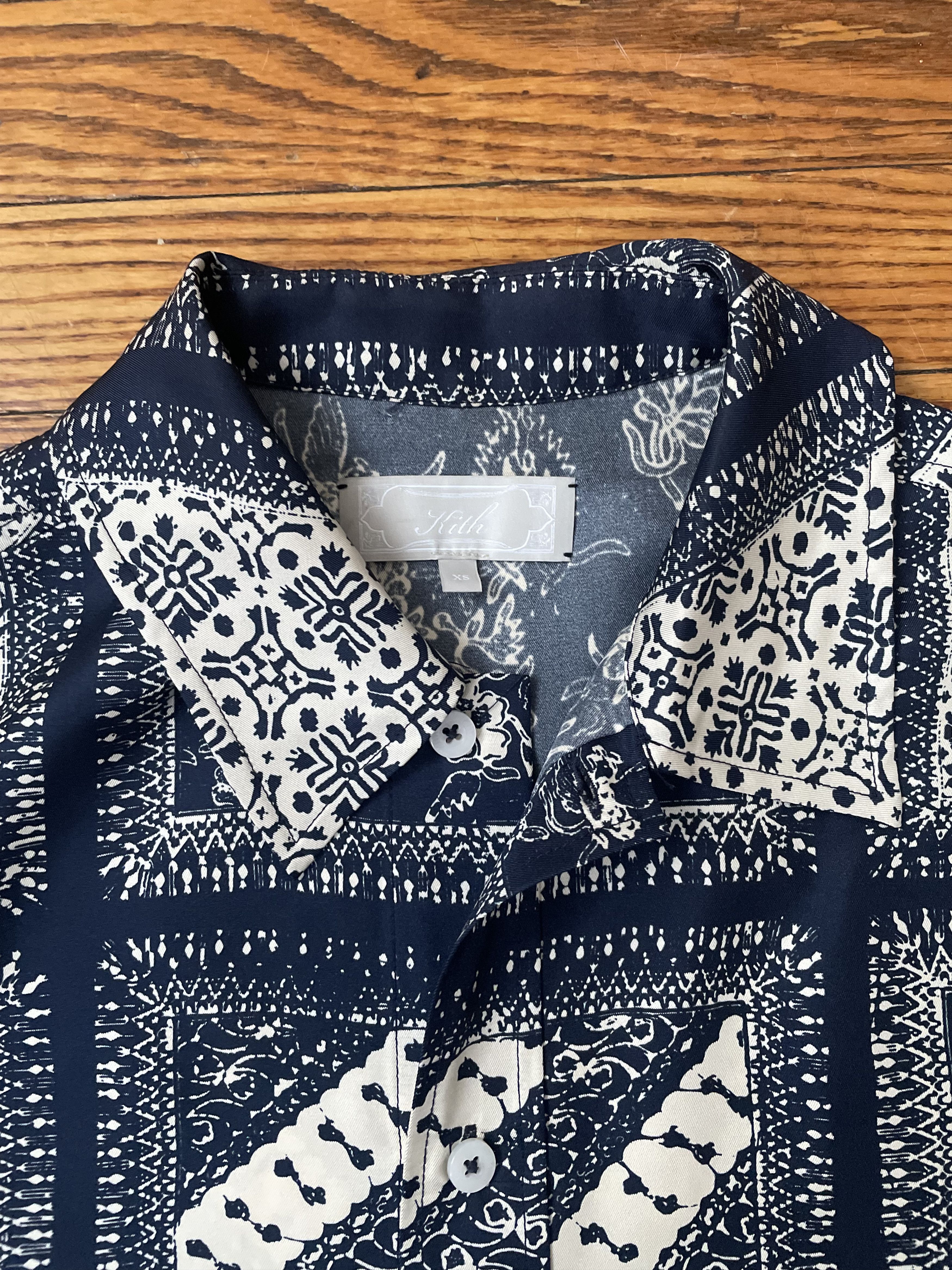 Kith Silk twill boxy overshirt Size US XS / EU 42 / 0 - 2 Thumbnail