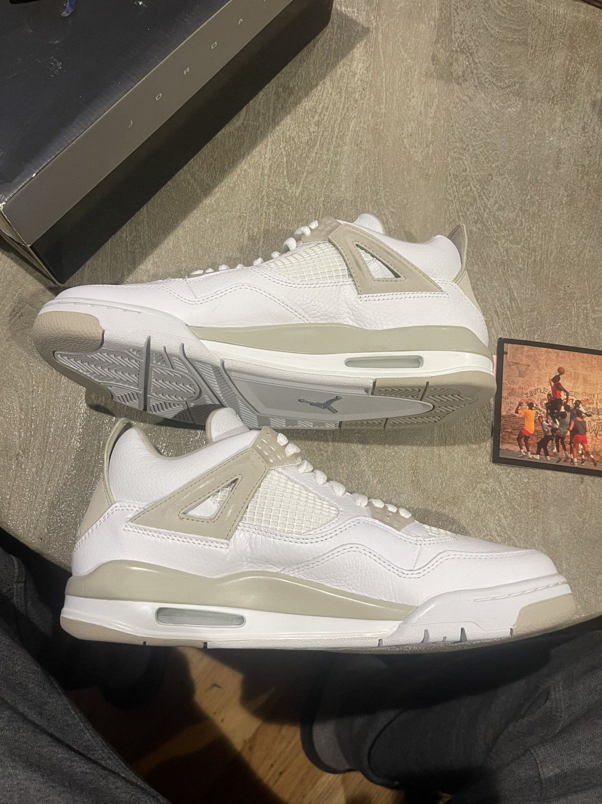 Jordan Brand Air Jordan 4 Retro 2006 Linen BRAND NEW Size US 10 / EU 43 - 4 Thumbnail