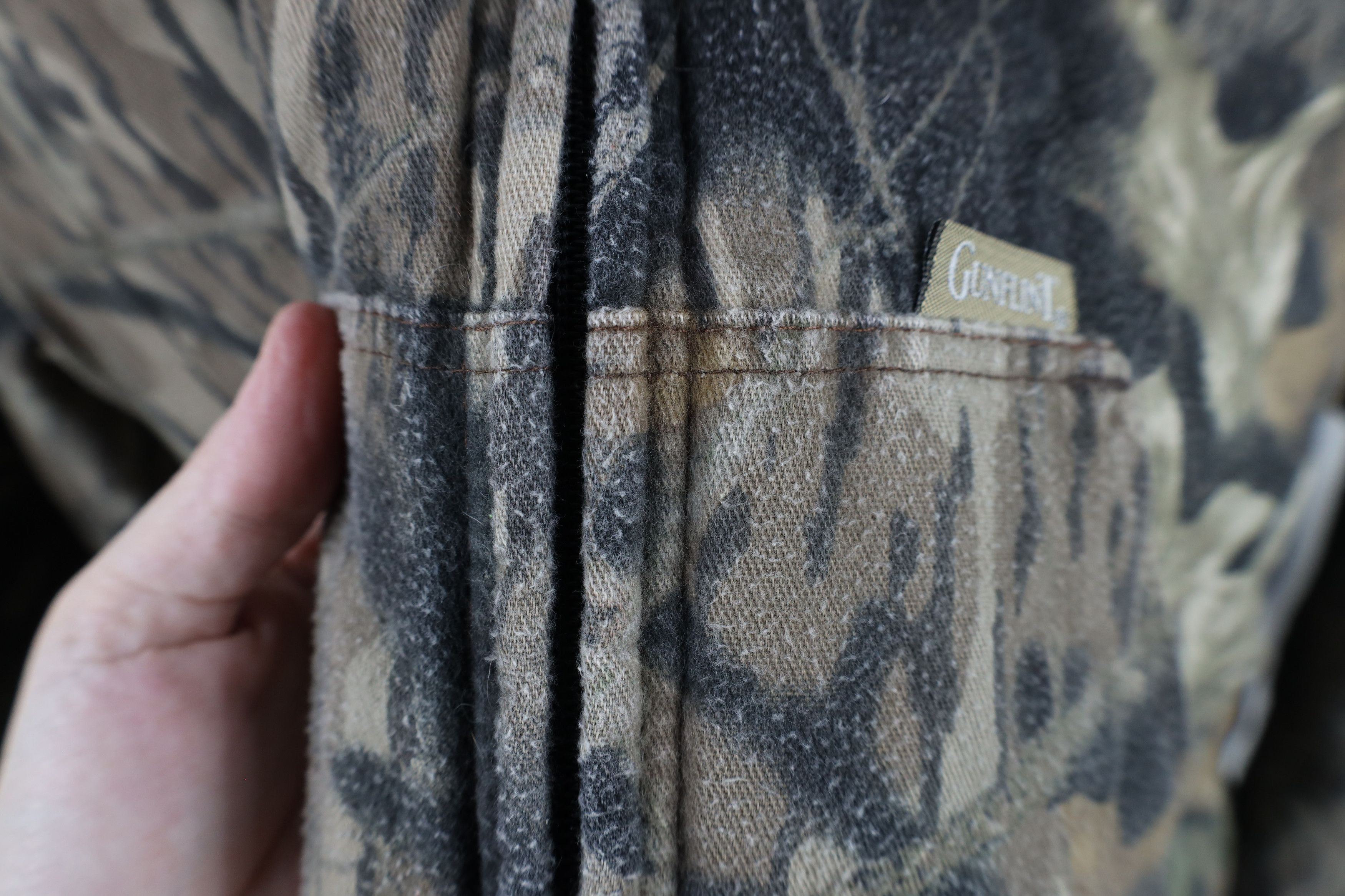 Vintage Vintage 90s Streetwear Camouflage Quilted Hooded Jacket USA Size US XXL / EU 58 / 5 - 5 Thumbnail