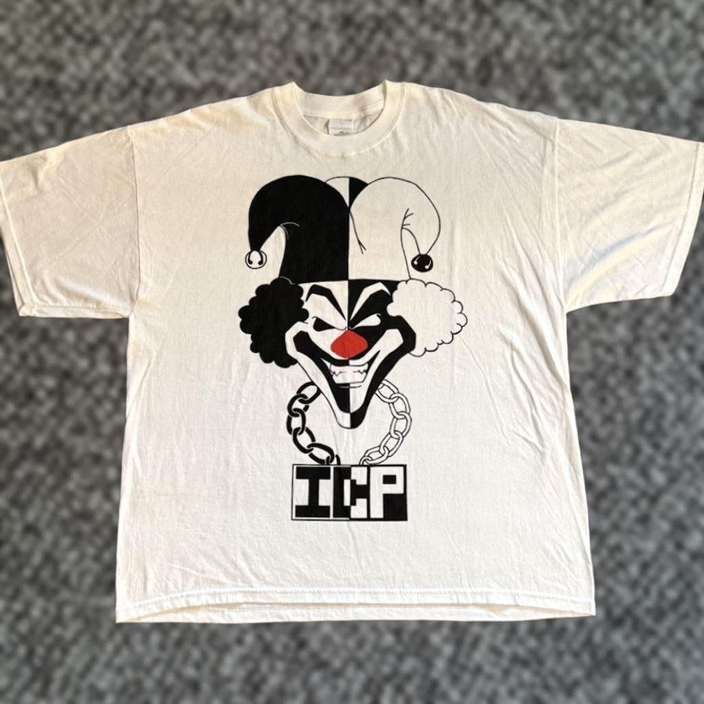 Gildan VINTAGE ICP Insane Clown Posse Carnivals Of Carnage Sanity Rap T Shirt 2XL 90s Size US XXL / EU 58 / 5 - 1 Thumbnail