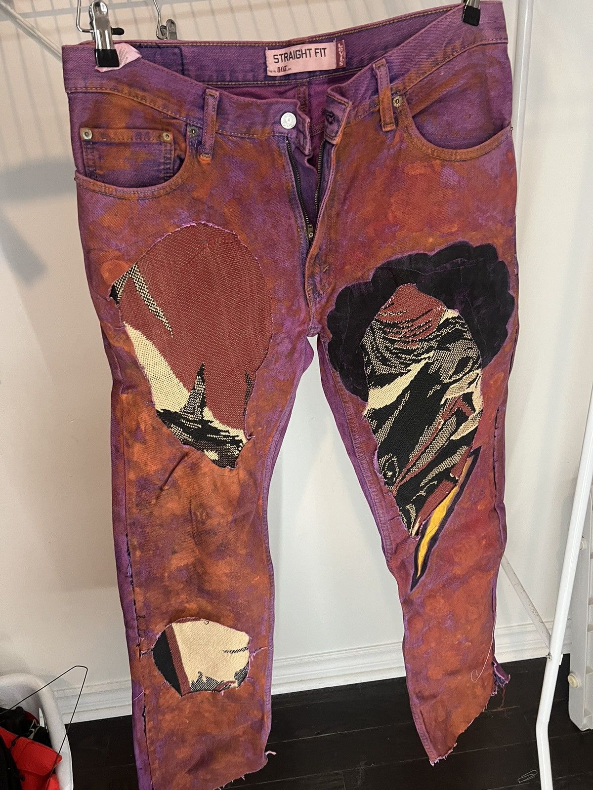 Levi's Custom Levis tie dye Size US 33 - 1 Thumbnail