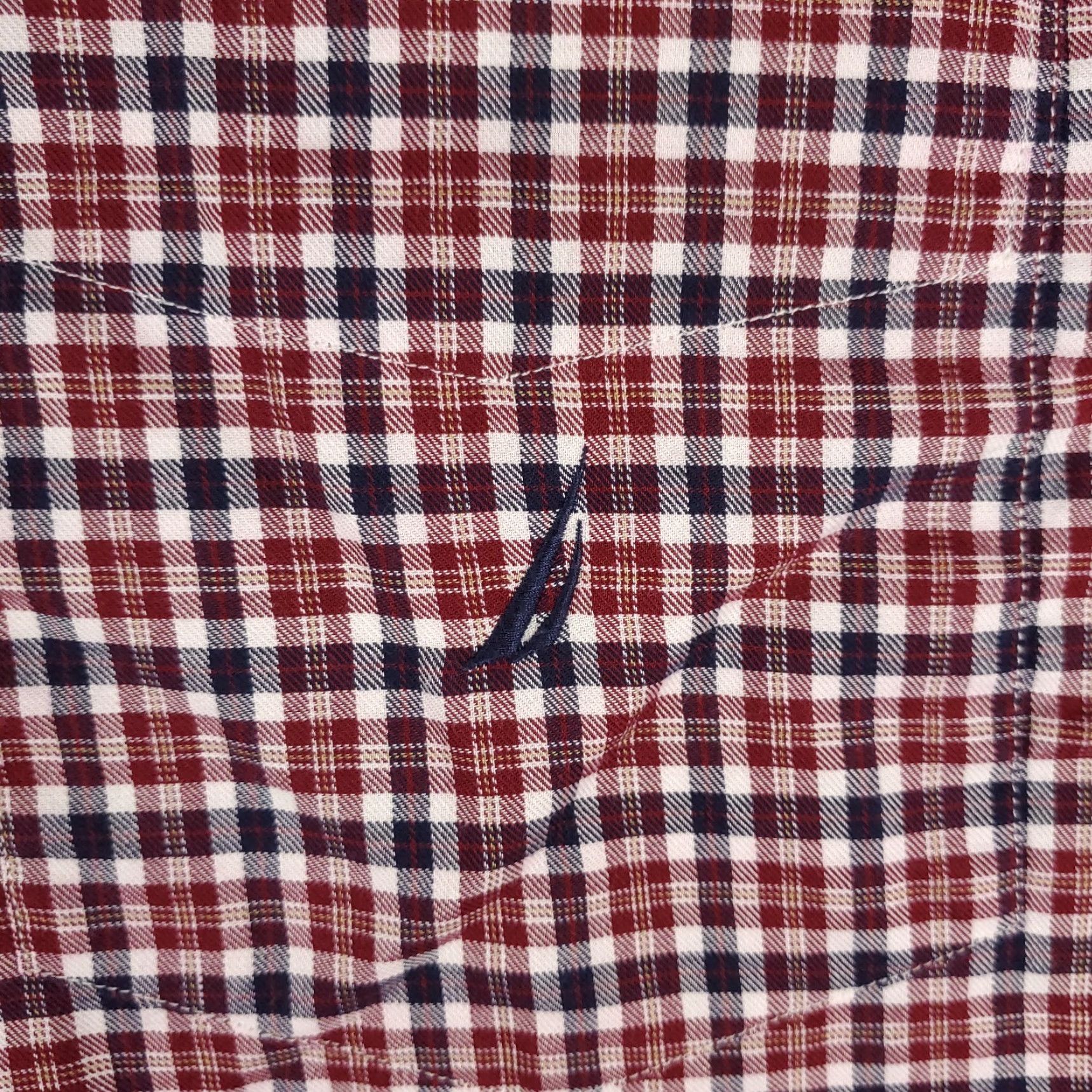 Nautica Nautica Shirt Mens Size Large Red Plaid Button-Up Long Sleeve Size US L / EU 52-54 / 3 - 2 Thumbnail