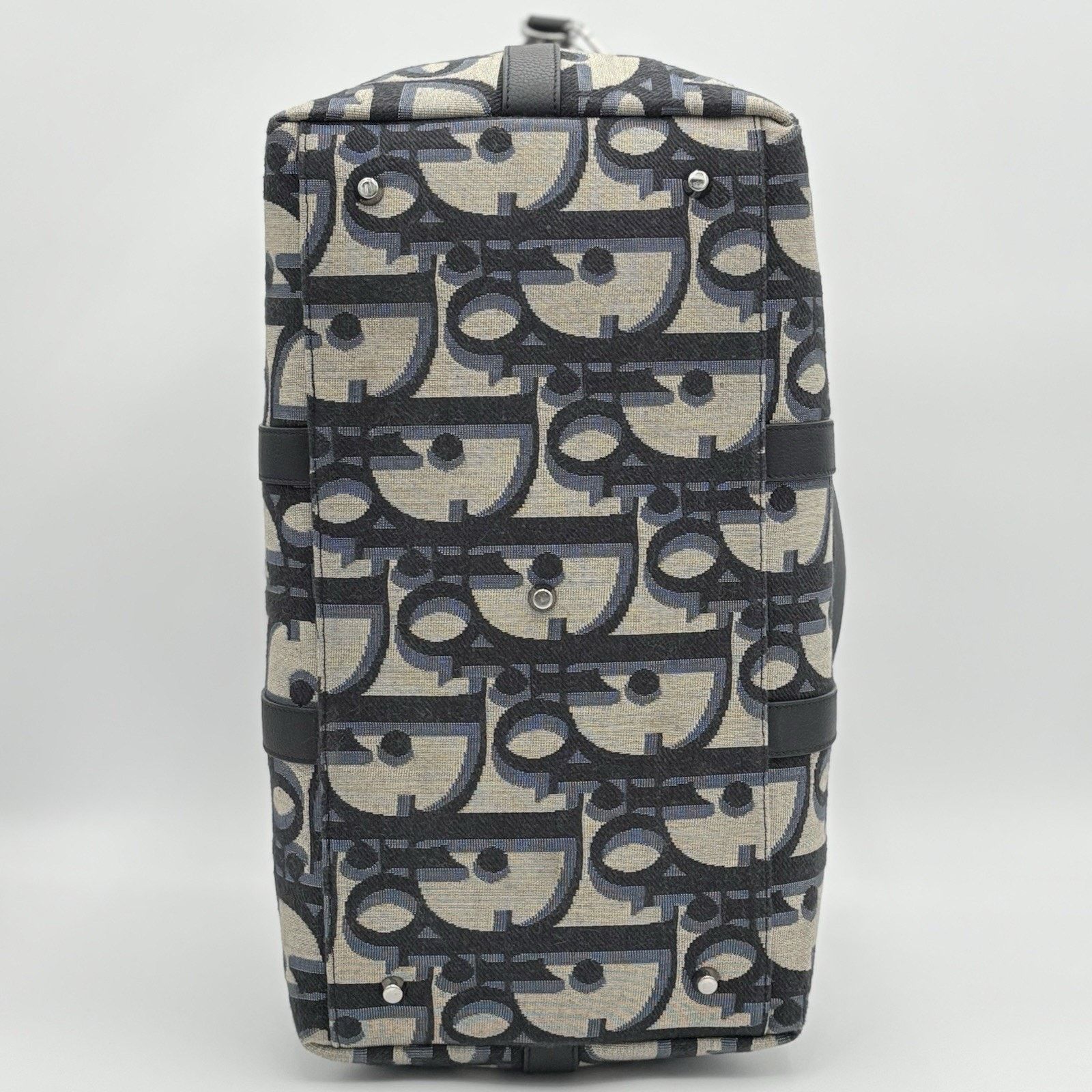 Dior Dior Oblique Jacquard Maxi Weekender 40 Bag | SUPER CLEAN! Size ONE SIZE - 5 Thumbnail