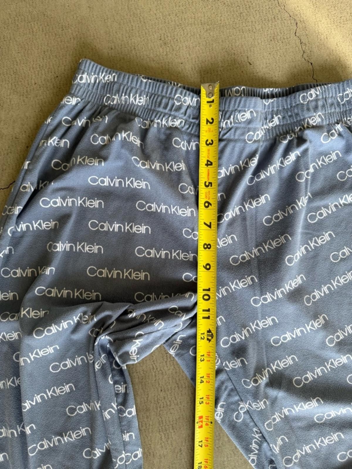 Calvin Klein Calvin Klein / Logo Fleece Pajama Pants / Blue Size ONE SIZE - 7 Thumbnail
