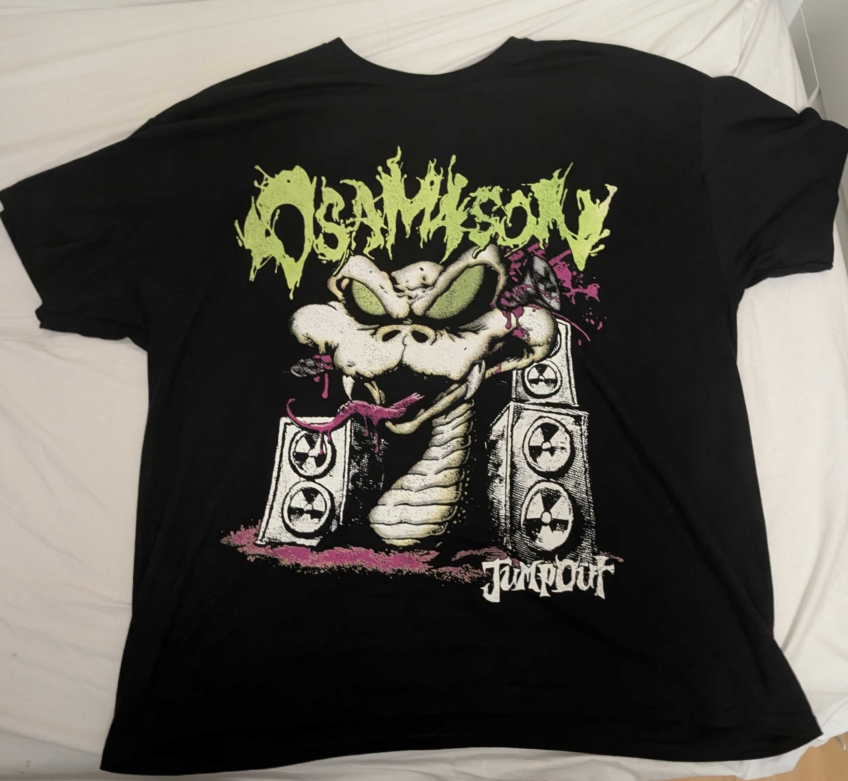 Band Tees OSAMASON EU JUMPOUT OFFICIAL TOUR MERCH (BLACK) | Grailed