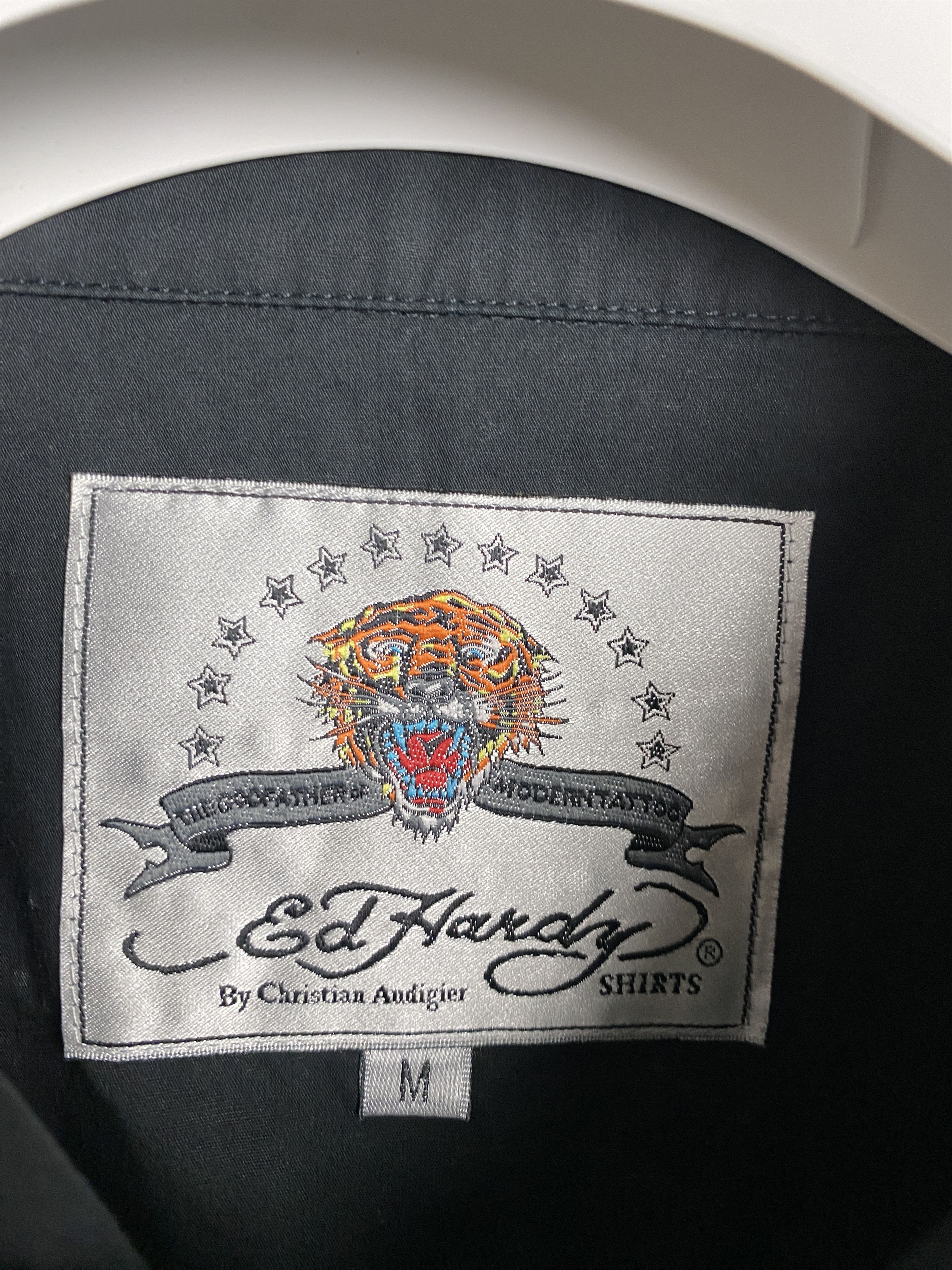 Ed Hardy Ed Hardy shirt y2k drip drill rap opium avant garde Size US M / EU 48-50 / 2 - 5 Thumbnail