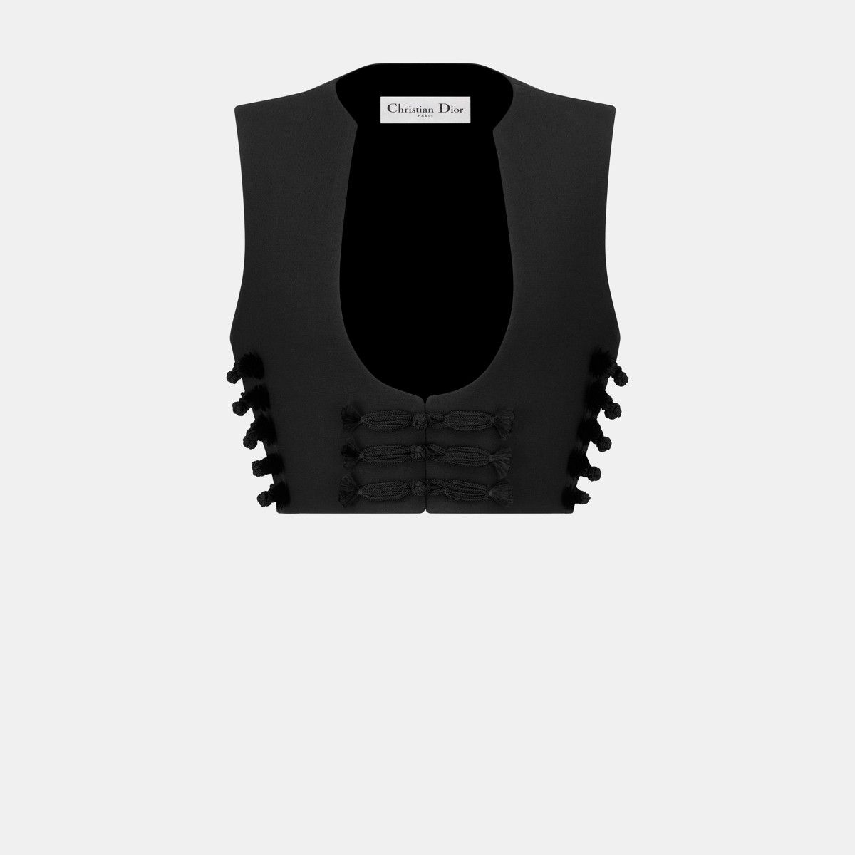 o1bcso1str0524 Waistcoat in Black