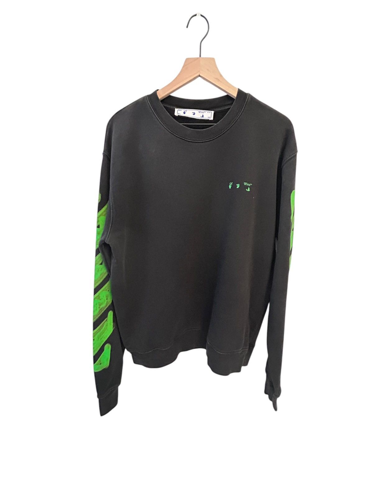 Off-White Virgil Abloh Off-White ICA Vintage Arrow Slim Sweatshirt Xl Size US XL / EU 56 / 4 - 1 Thumbnail