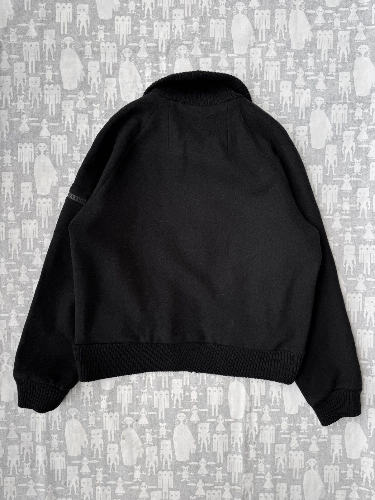 Raf Simons Raf Simons AW03 High-Neck Wool Bomber Jacket Size US M / EU 48-50 / 2 - 7 Thumbnail