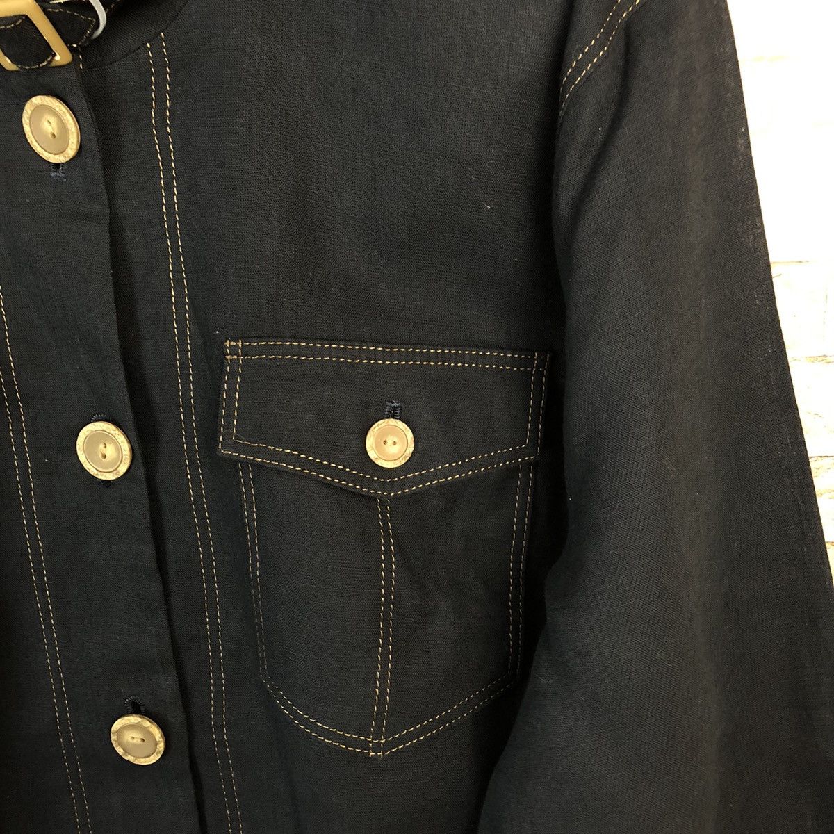 Japanese Brand Yamanacoa Black japan jacket Coats #A234 Size US M / EU 48-50 / 2 - 10 Thumbnail