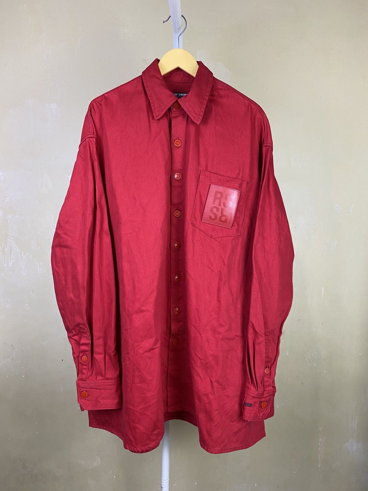 Raf Simons Limited Edition Raf Simons Wing Shya Oversized Denim Shirt Size US M / EU 48-50 / 2 - 10 Thumbnail
