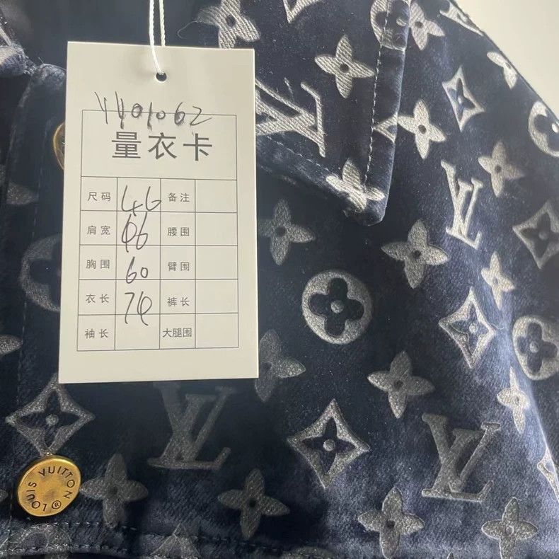 Louis Vuitton Louis Vuitton Fire Cloud Denim Jacket Size US S / EU 44-46 / 1 - 4 Thumbnail