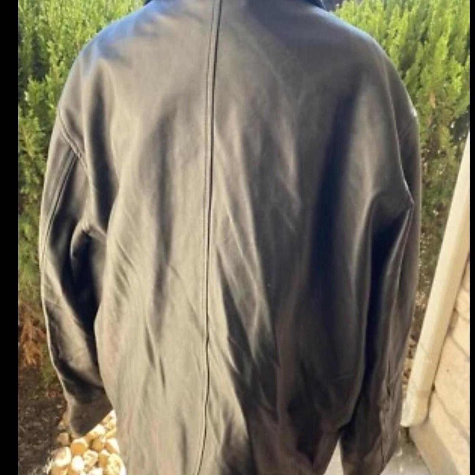 Other Black leather bomber jacket #leatherjacket #bomberjacket Size US XL / EU 56 / 4 - 2 Thumbnail