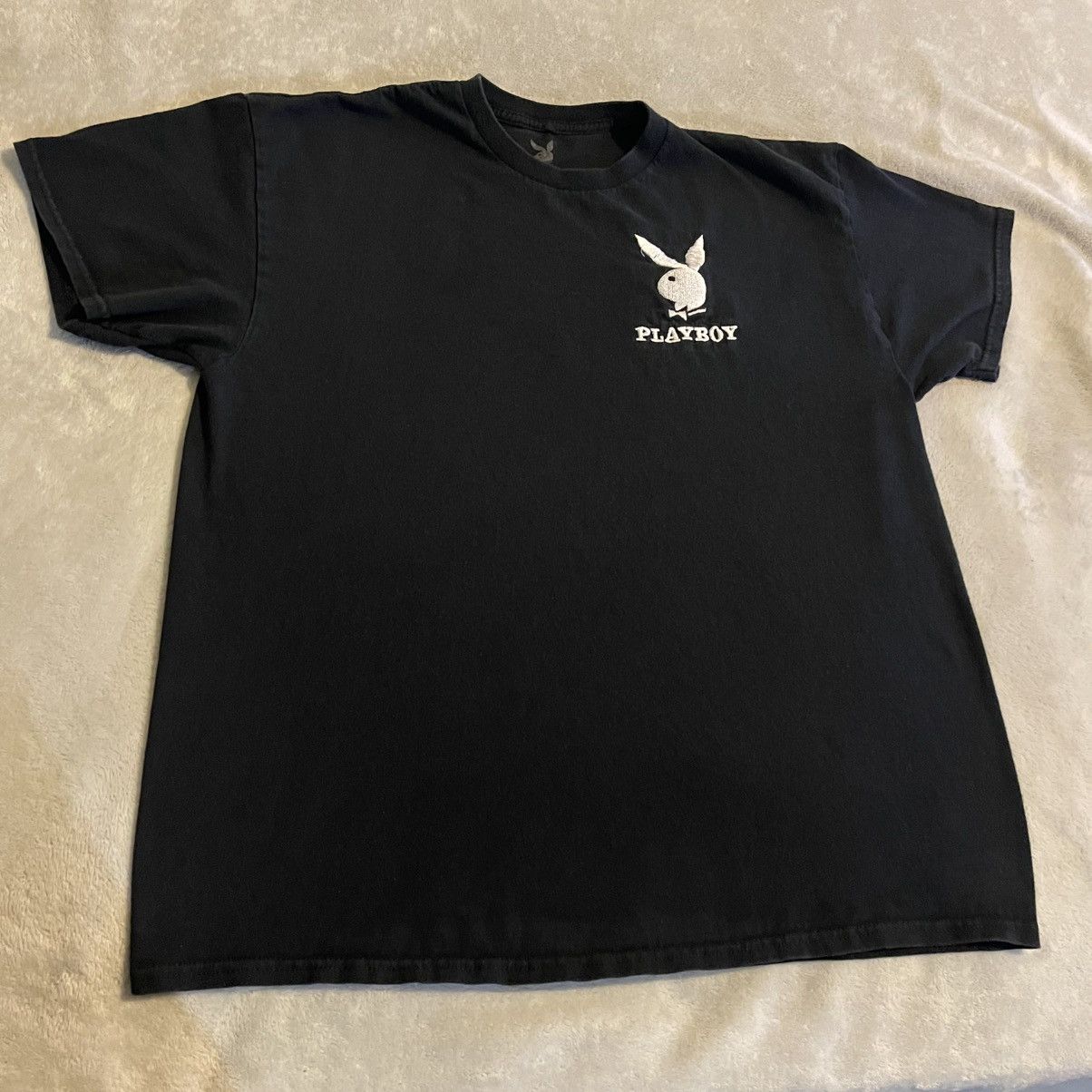 Playboy Playboy Shirt Men XL Black Streetwear Crew Neck Workout Tee Size US XL / EU 56 / 4 - 1 Thumbnail