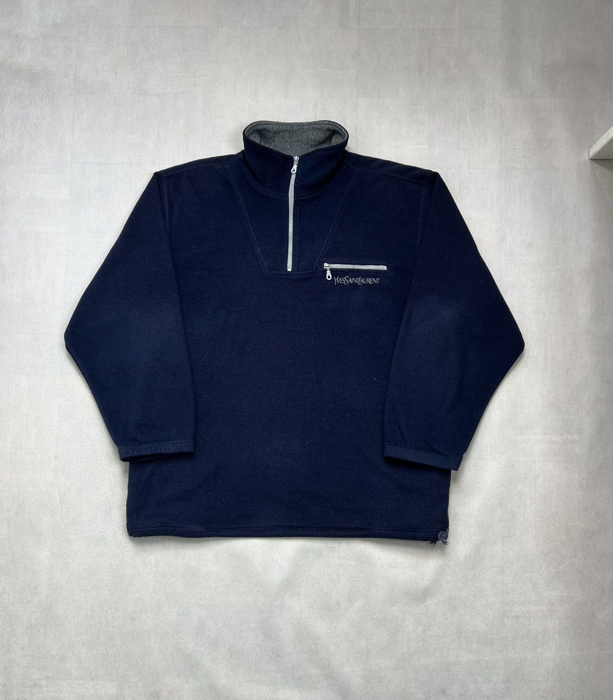 90s Yves Saint Laurent フリースジャケット　古着 Fleece Jacket Yves Saint Laurent Vintage 90's Rare