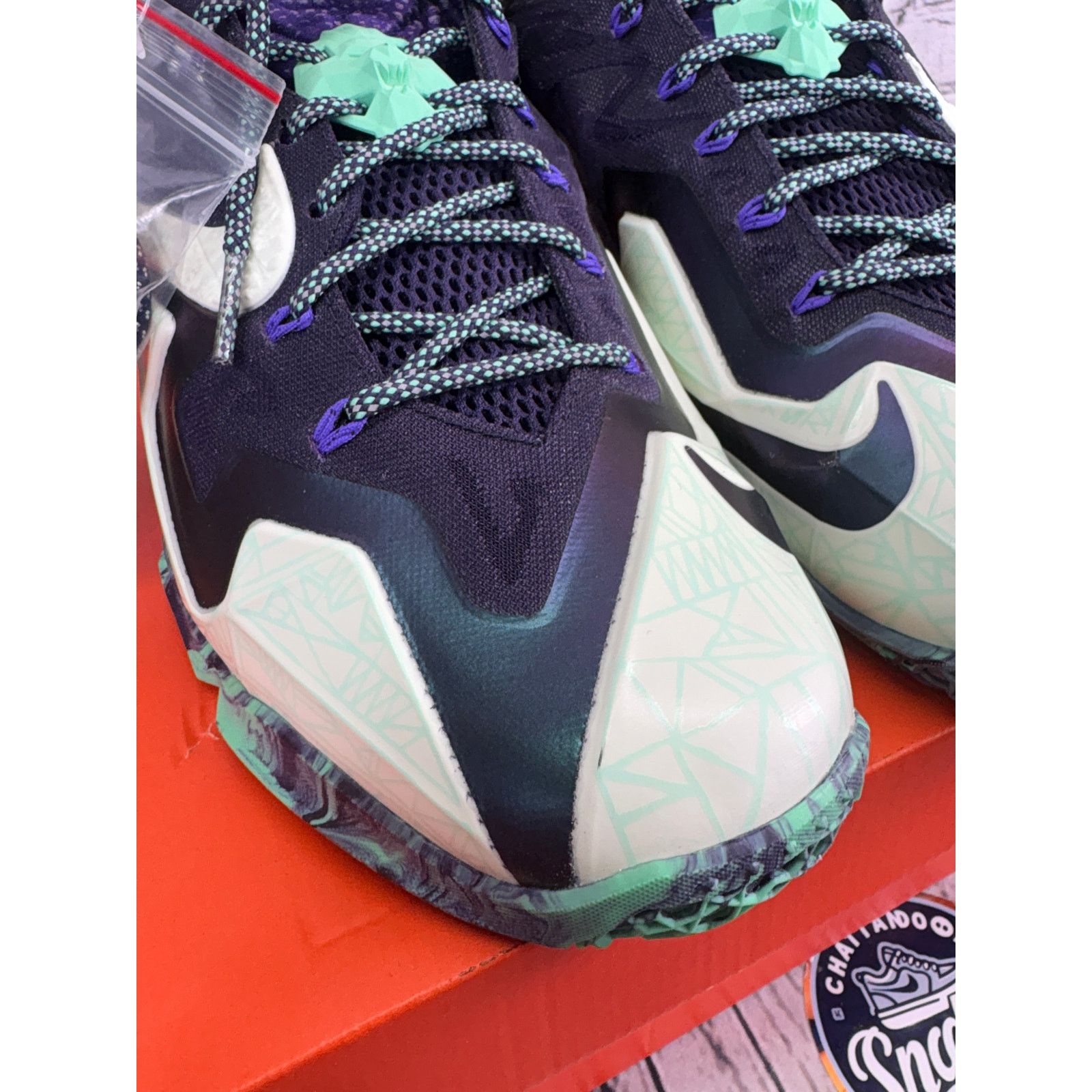 Nike Nike LeBron 11 All Star Gator King NoLA Gumbo Mens 10 Shoes Size US 10 / EU 43 - 4 Thumbnail