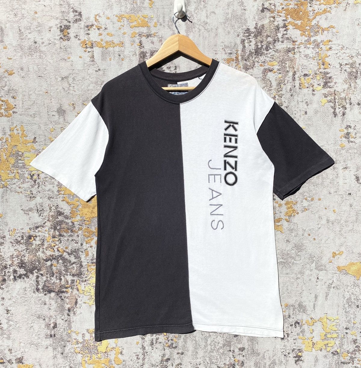 Kenzo Vintage Kenzo Jeans Shirt Embroidery Kenzo Jeans SunFaded Size US M / EU 48-50 / 2 - 1 Thumbnail