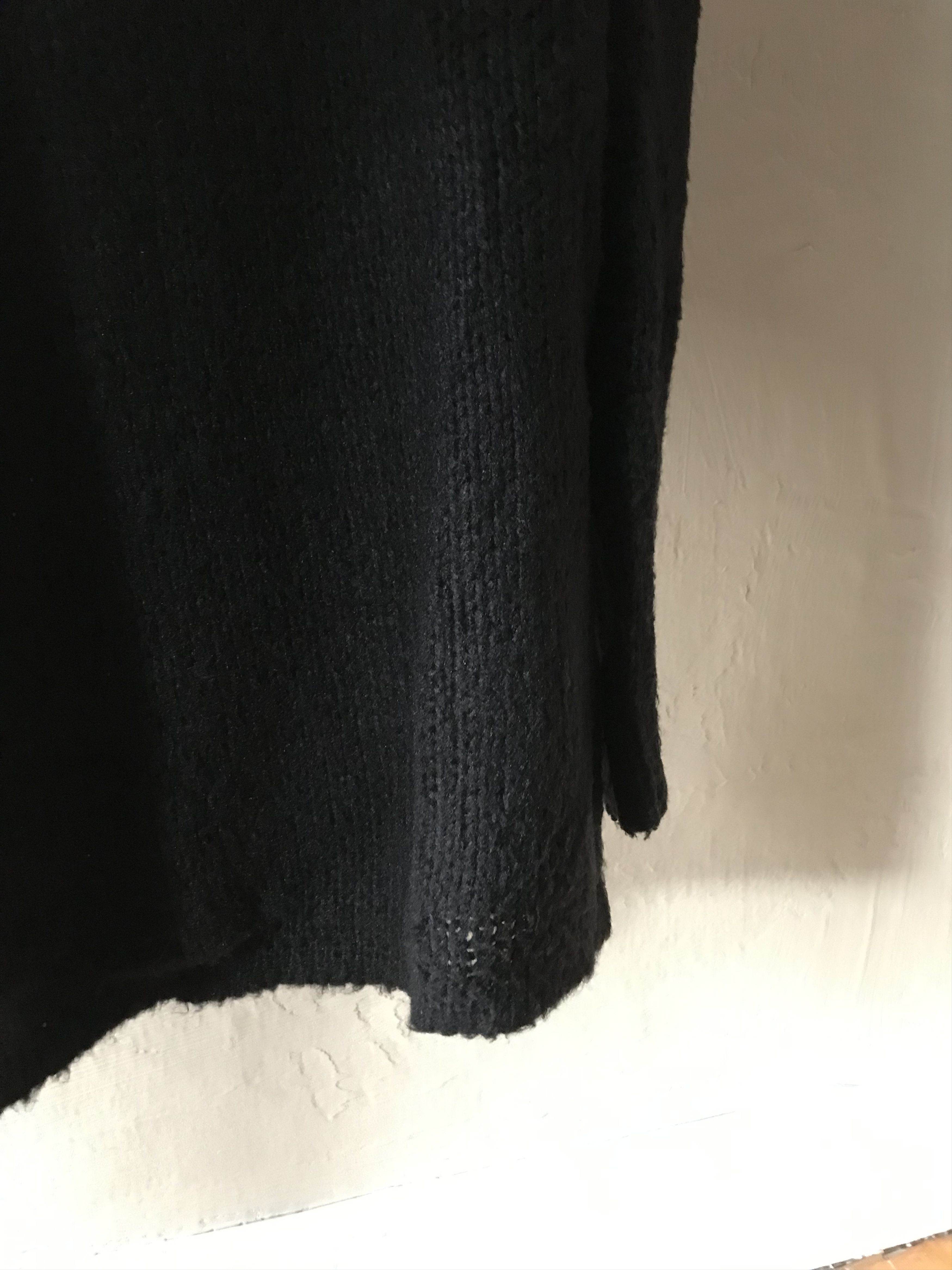 Rick Owens FW15 Rick Owens Sphinx heavy knit silk sweater, dark blue Size US XL / EU 56 / 4 - 6 Thumbnail