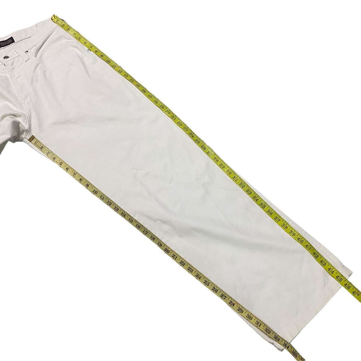Vintage Vintage ZONZ White Denim Baggy Wide Leg Pants Size US 32 / EU 48 - 21 Thumbnail