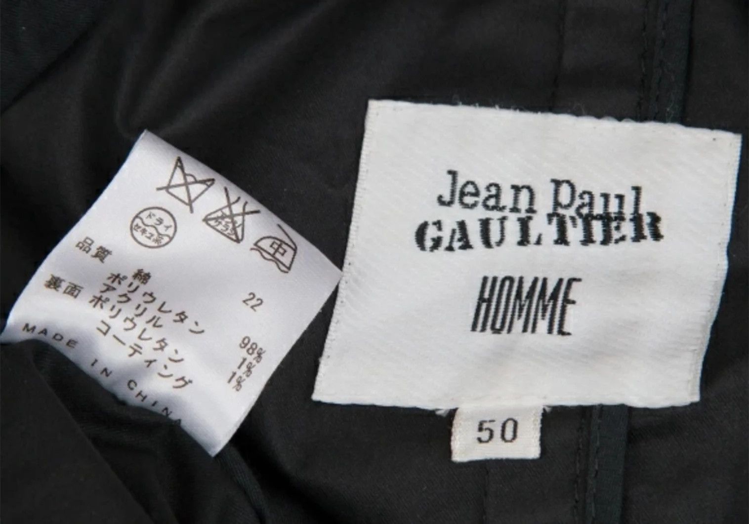 Jean Paul Gaultier Cotton Hoodie Coat in Navy Size 50 Size US M / EU 48-50 / 2 - 20 Thumbnail