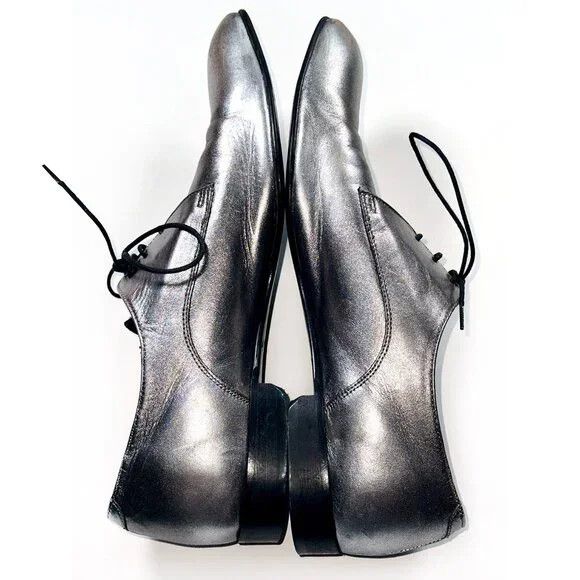 J.Lindeberg J. Lindberg Silver Dress Shoes Size US 10 / EU 43 - 4 Thumbnail